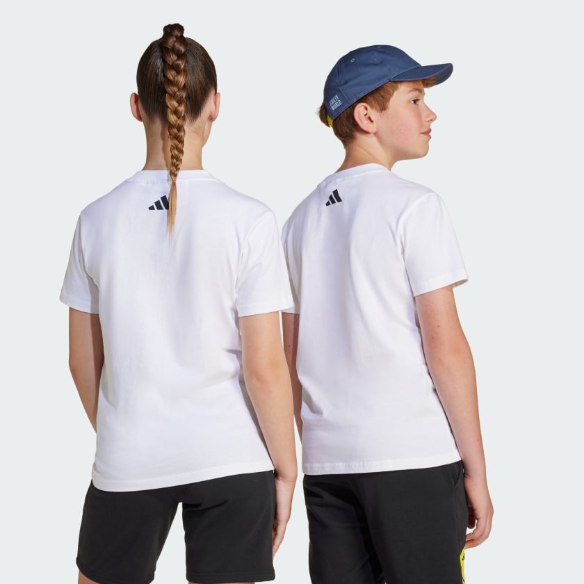 Adidas x SmileyWorld Graphics White Tee Kids | Youth 8-16 Years Sportswear