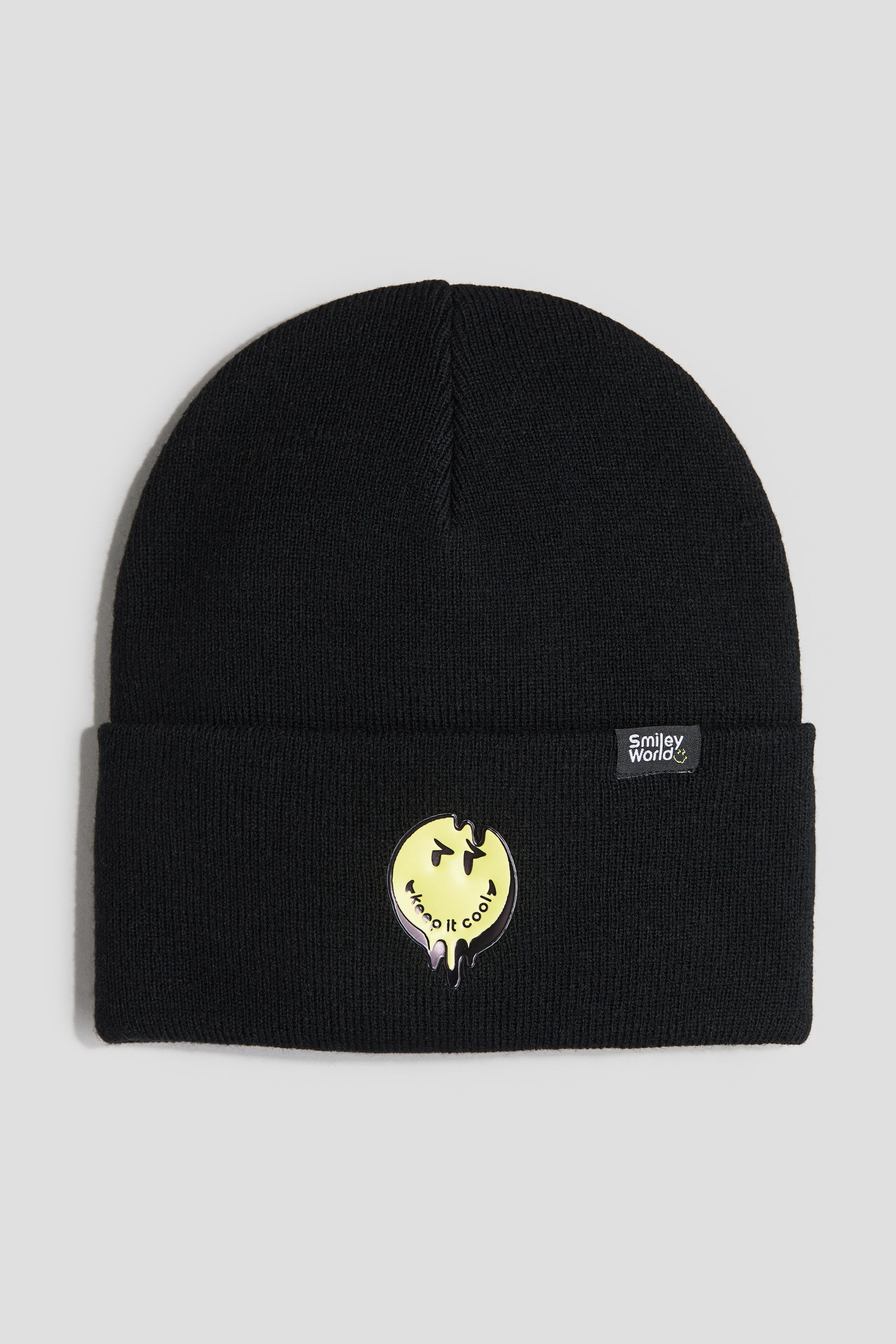Appliquéd Beanie - H&M | SmileyWorld