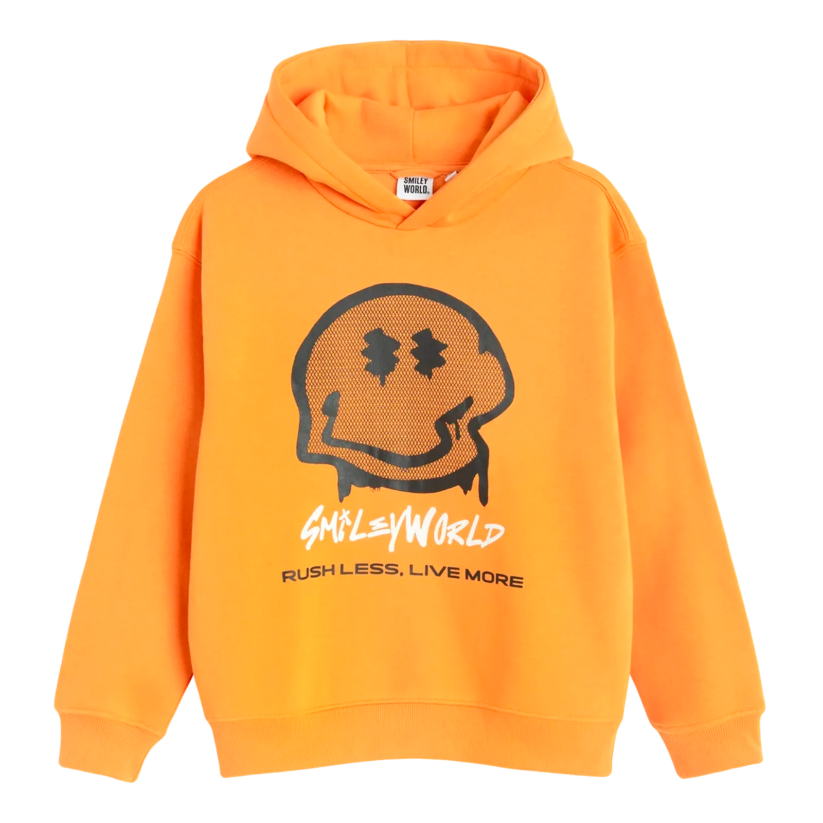 Cool Club, Boy's Hoodie, Oversized, Orange, SmileyWorld®