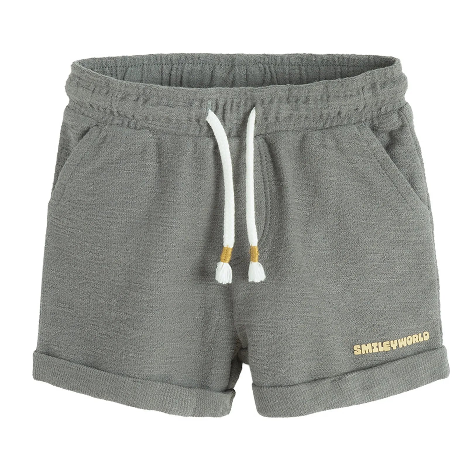 Cool Club, Boys' Set, Short Sleeve Bodysuit, Shorts, Mix, SmileyWorld