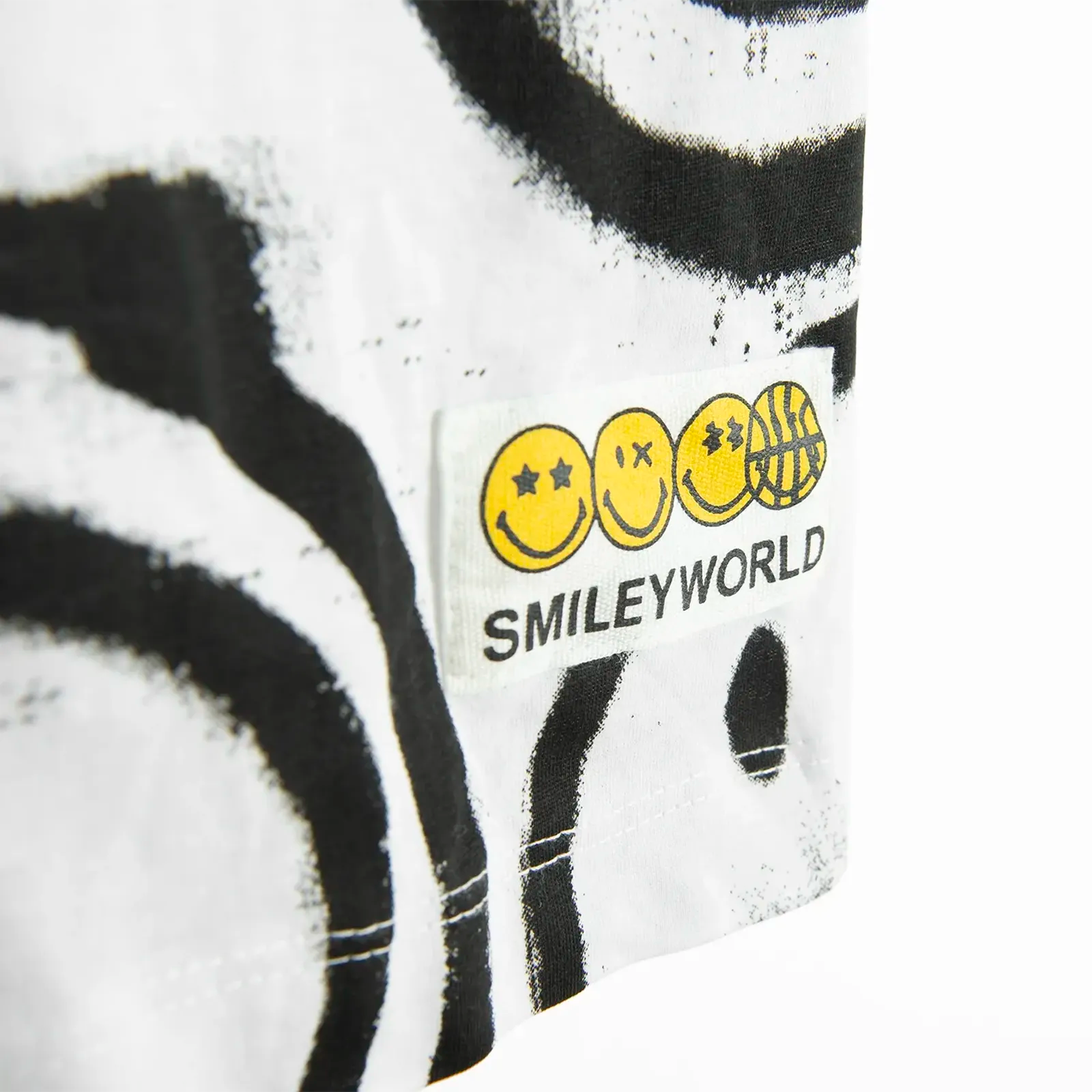 Cool Club, Boy's Loose T-Shirt, White, SmileyWorld®