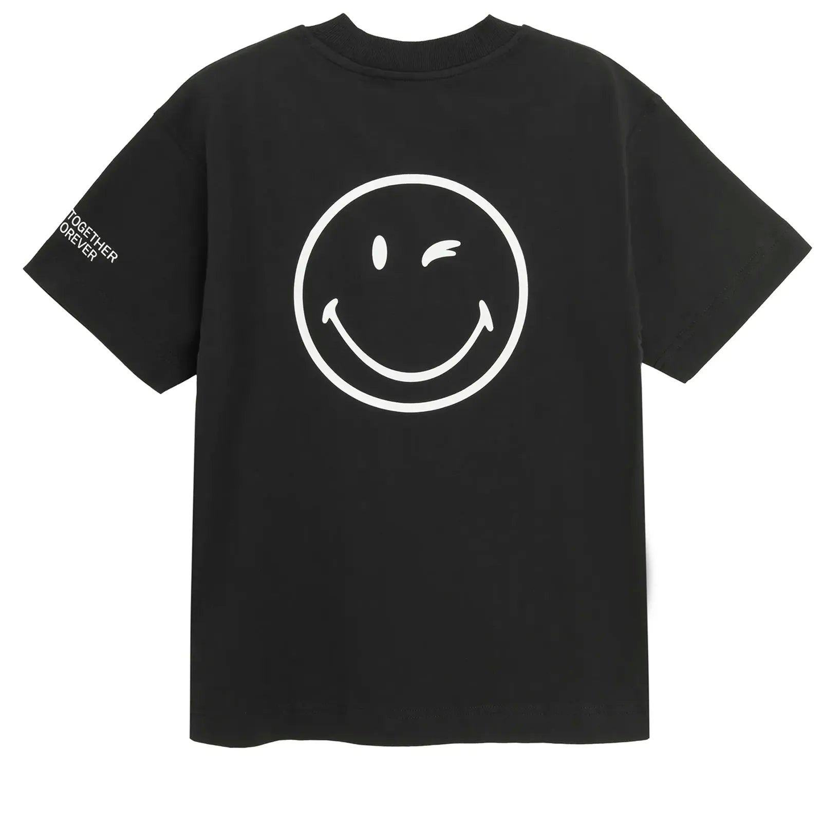 Cool Club, Boy's Loose T-Shirt, Black, SmileyWorld