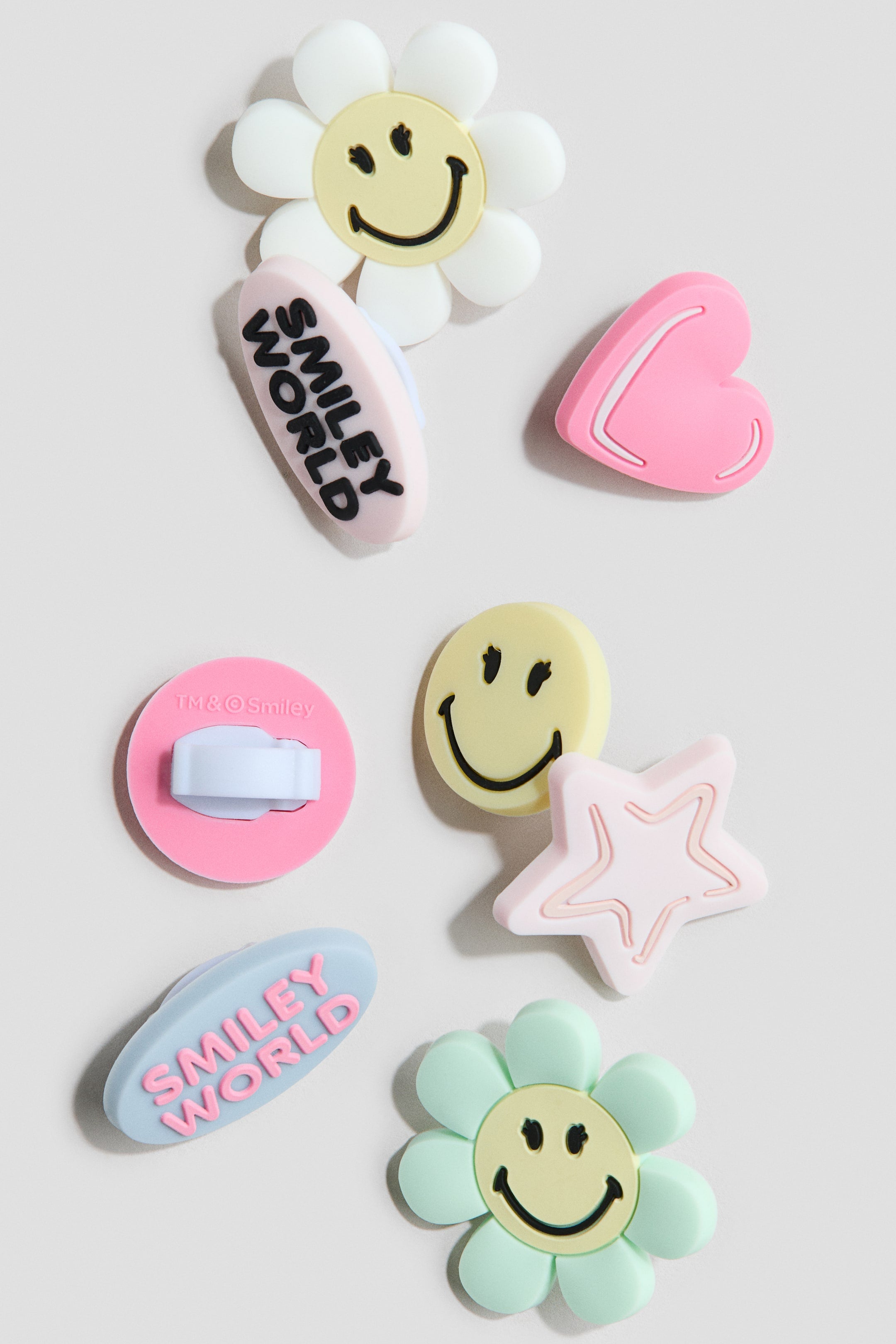 8-pack shoe charms