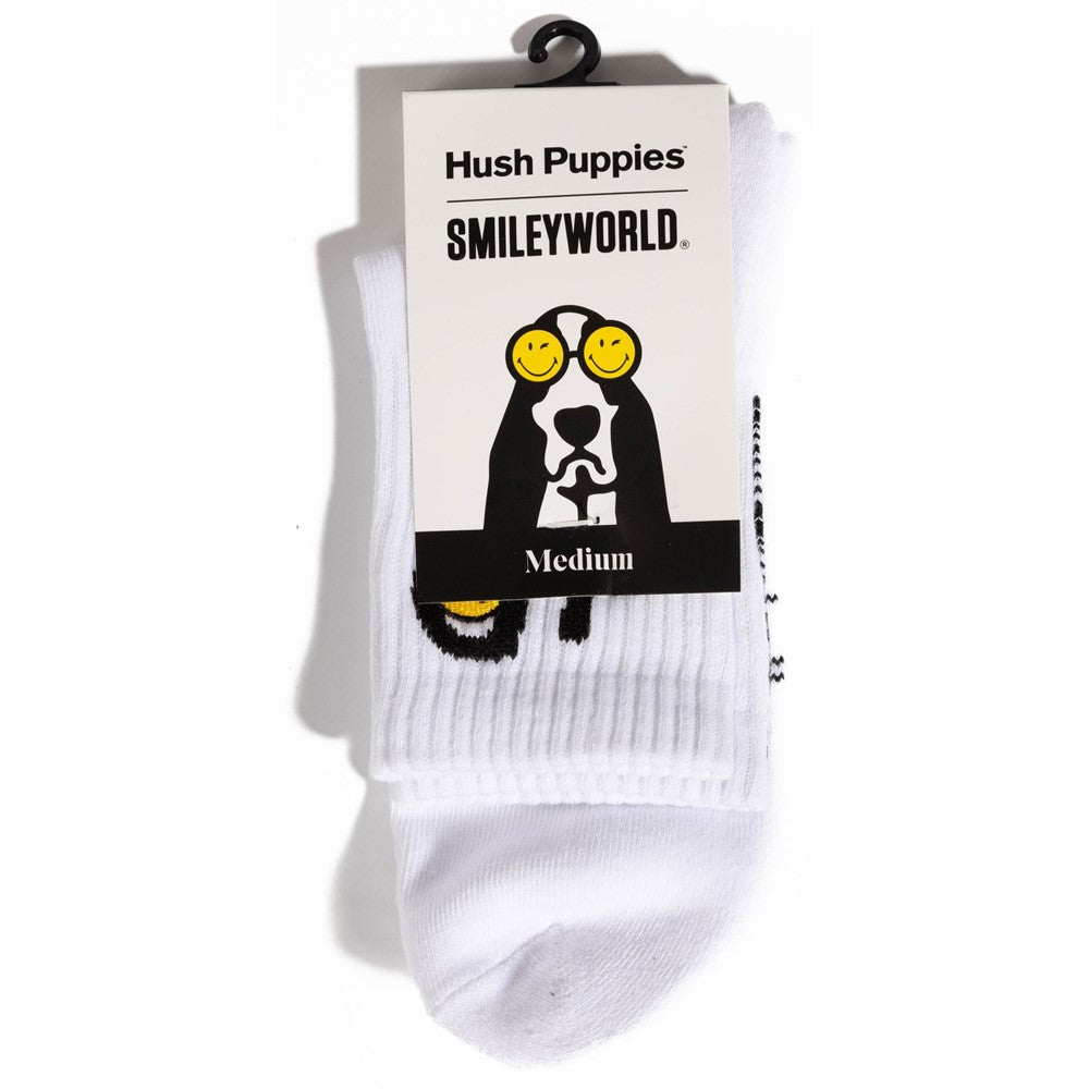 Men's White SmileyWorld® Socks
