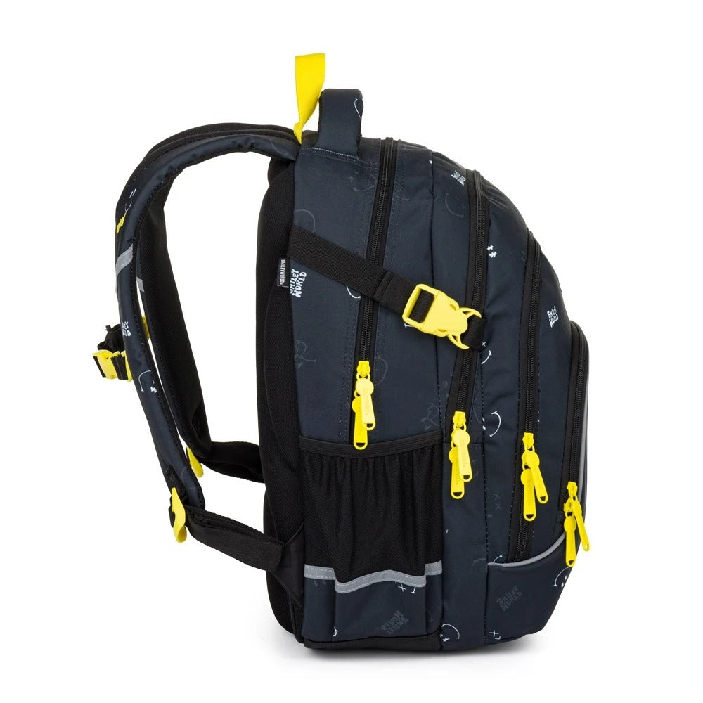 Student backpack OXY SCOOLER SmileyWorld®