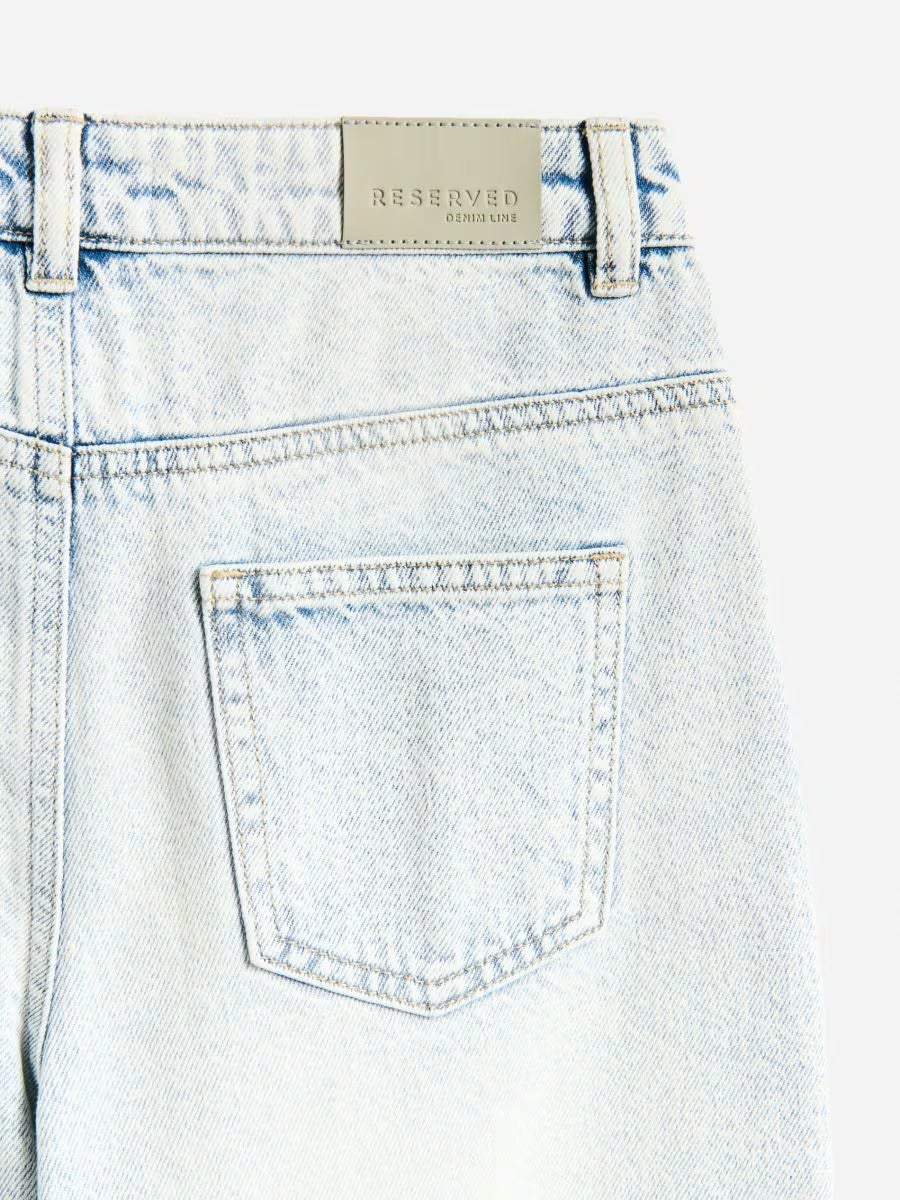 Wide leg jeans with SmileyWorld®
