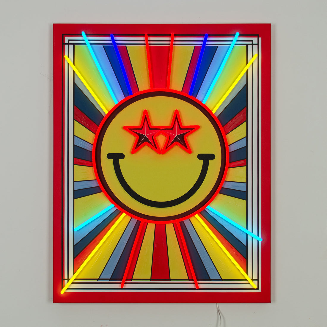 Carnival: S.W.Smiley LED Neon Canvas