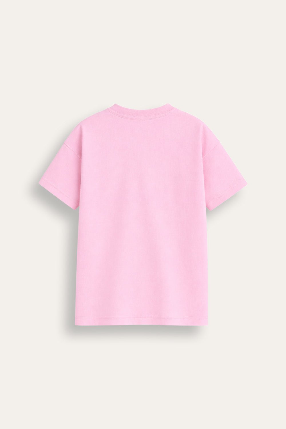 Smiley Girls Pink T-Shirt with Iconic Smiley Face Print