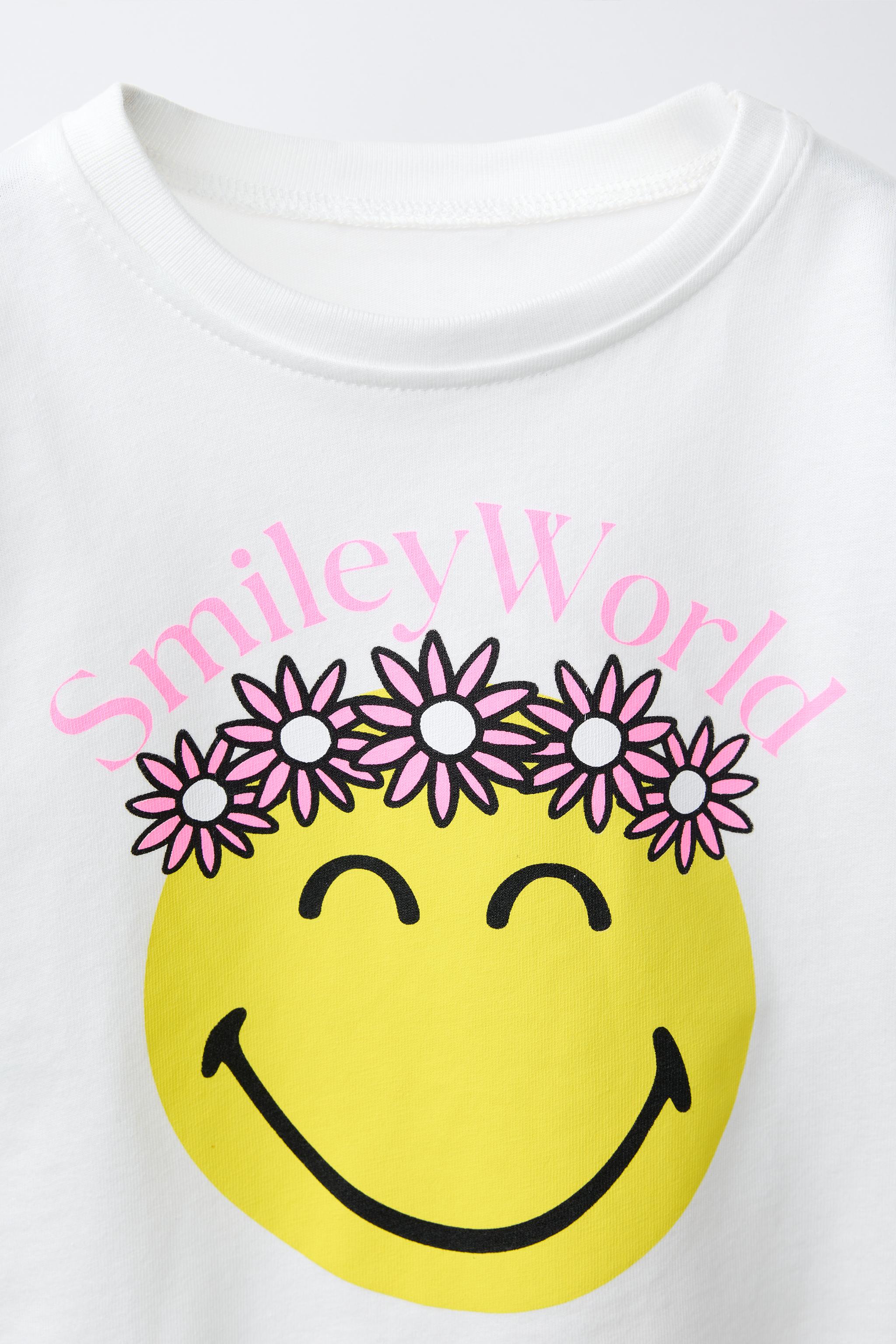SMILEYWORLD ® FRINGED T-SHIRT