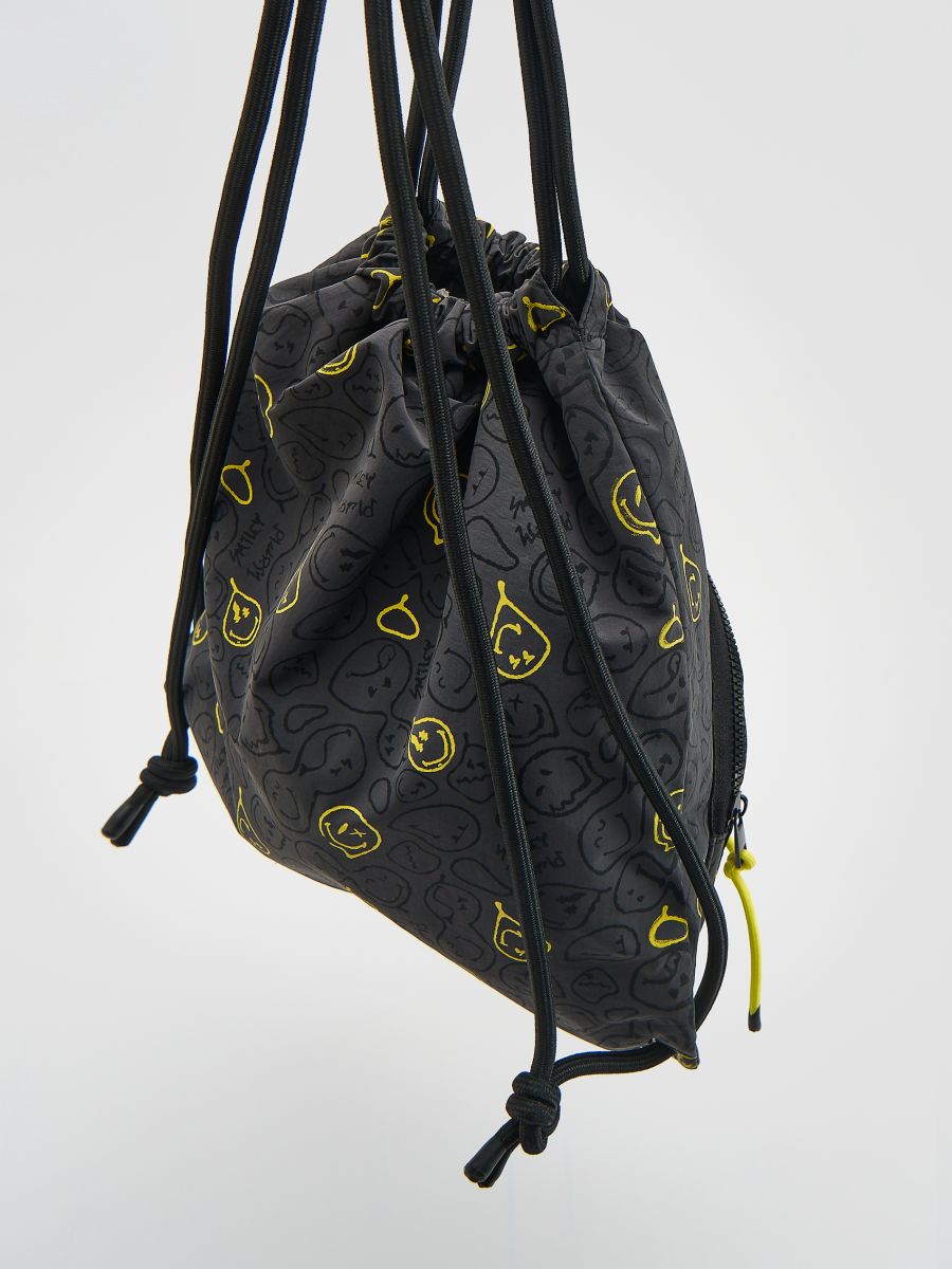 SmileyWorld® drawstring backpack