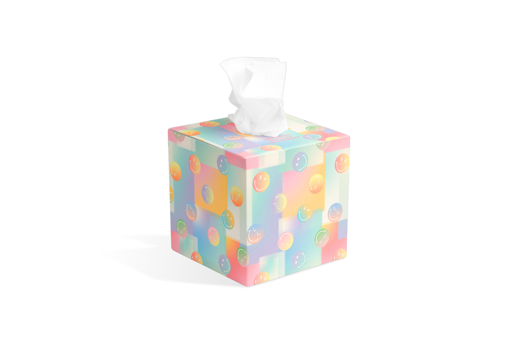 SmileyWorld® Ultra Soft Cube Tissues