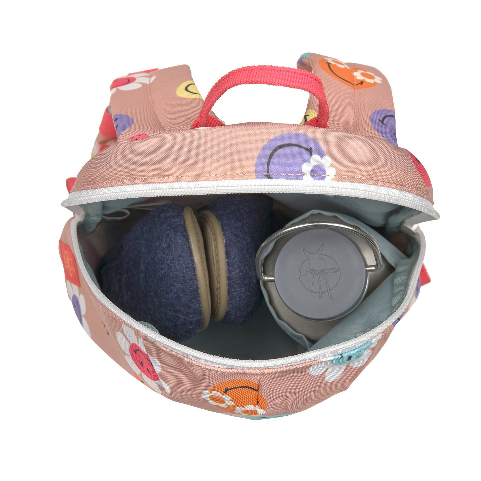 Kindergarten backpack Tiny - SmileyWorld®, pink