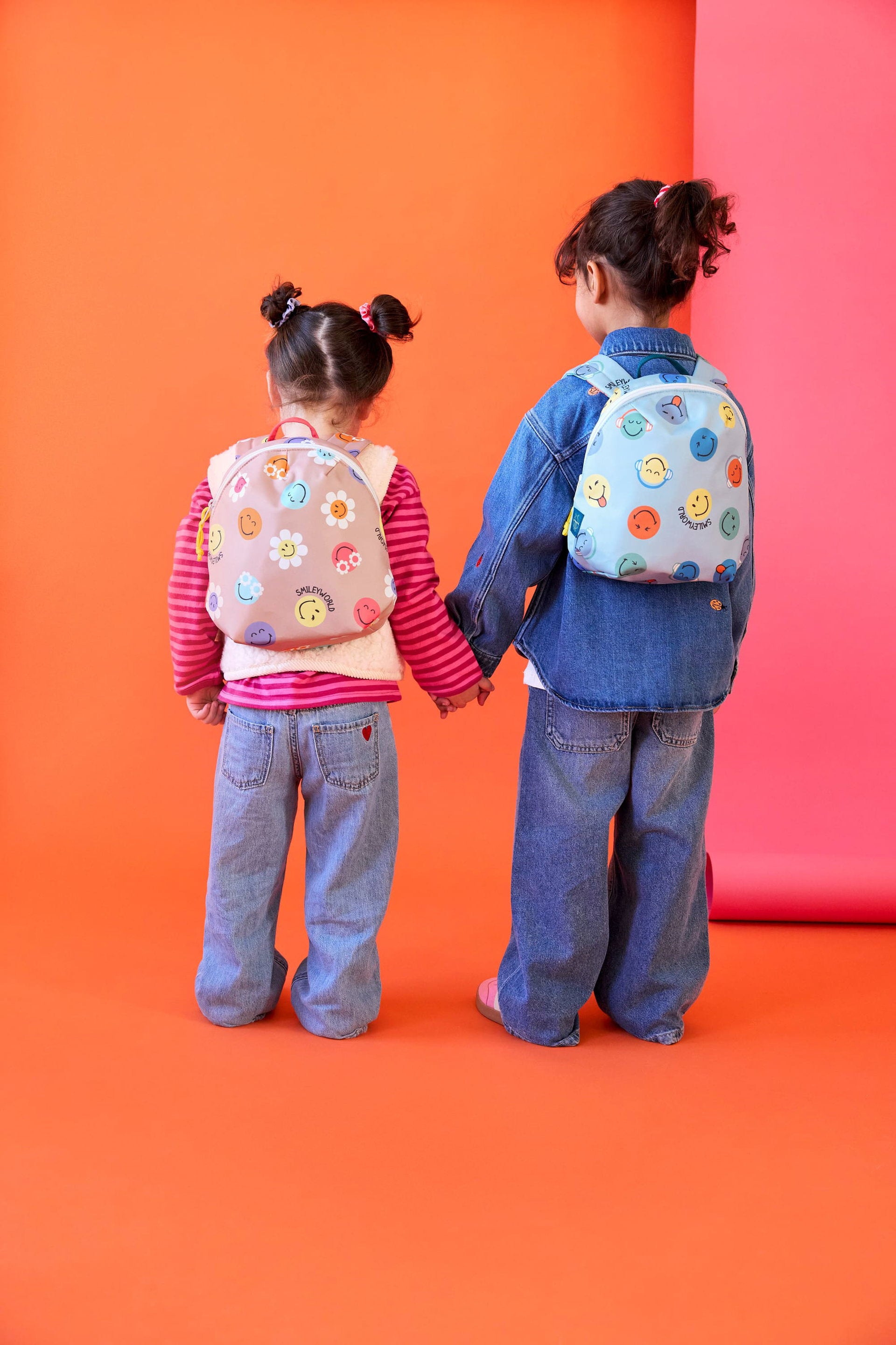 Kindergarten backpack Tiny - SmileyWorld®, pink