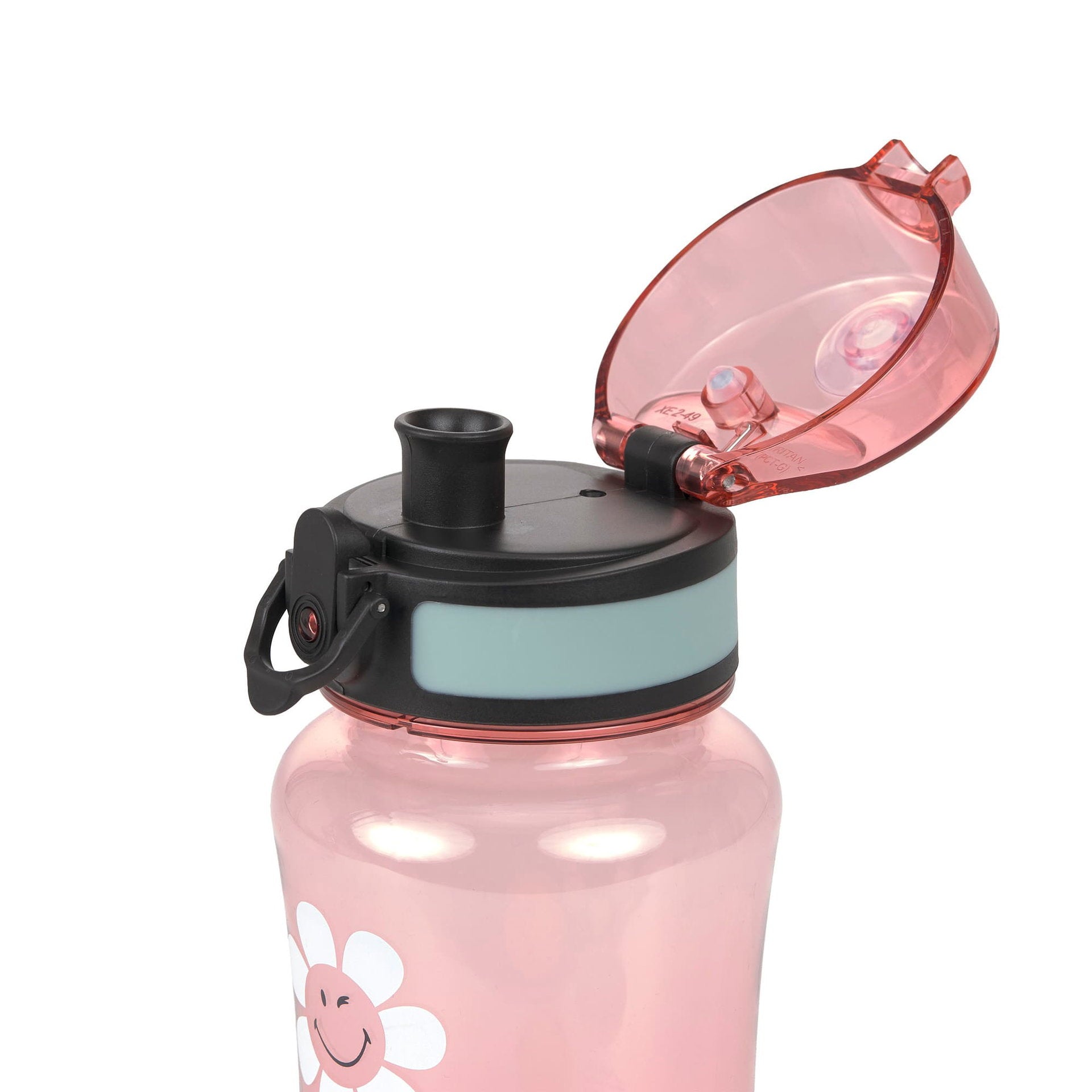 Tritan Children's Drinking Bottle 420 ml - SmileyWorld®, Pink