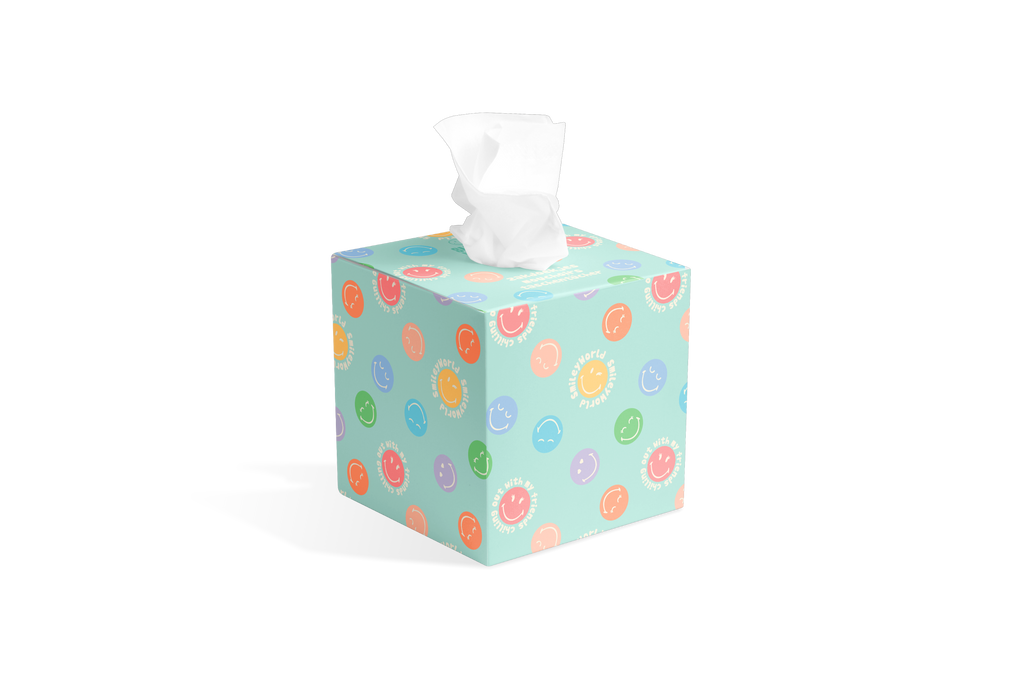 SmileyWorld® Ultra Soft Cube Tissues