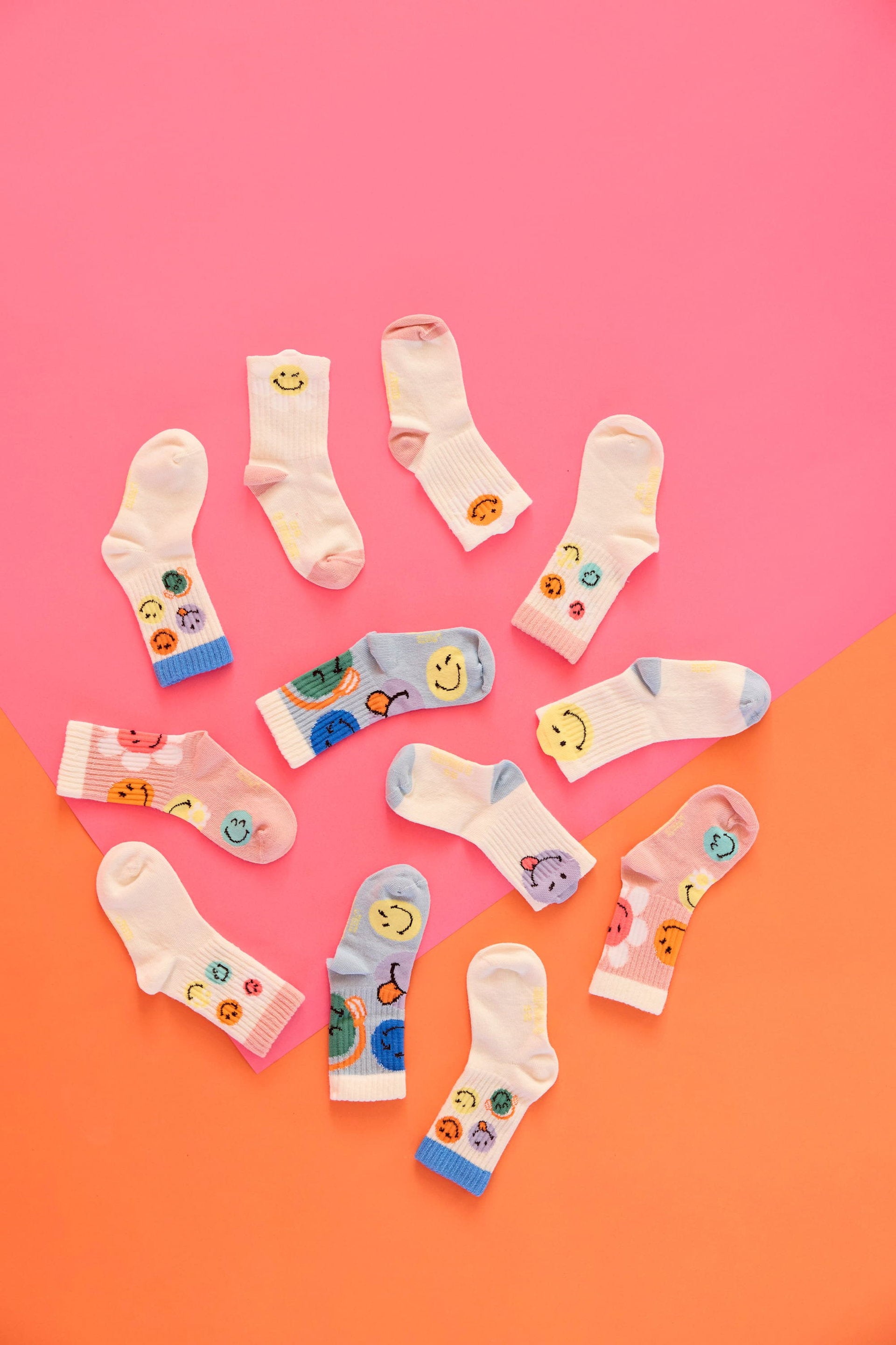 Children's socks set of 3 - SmileyWorld®, blue
