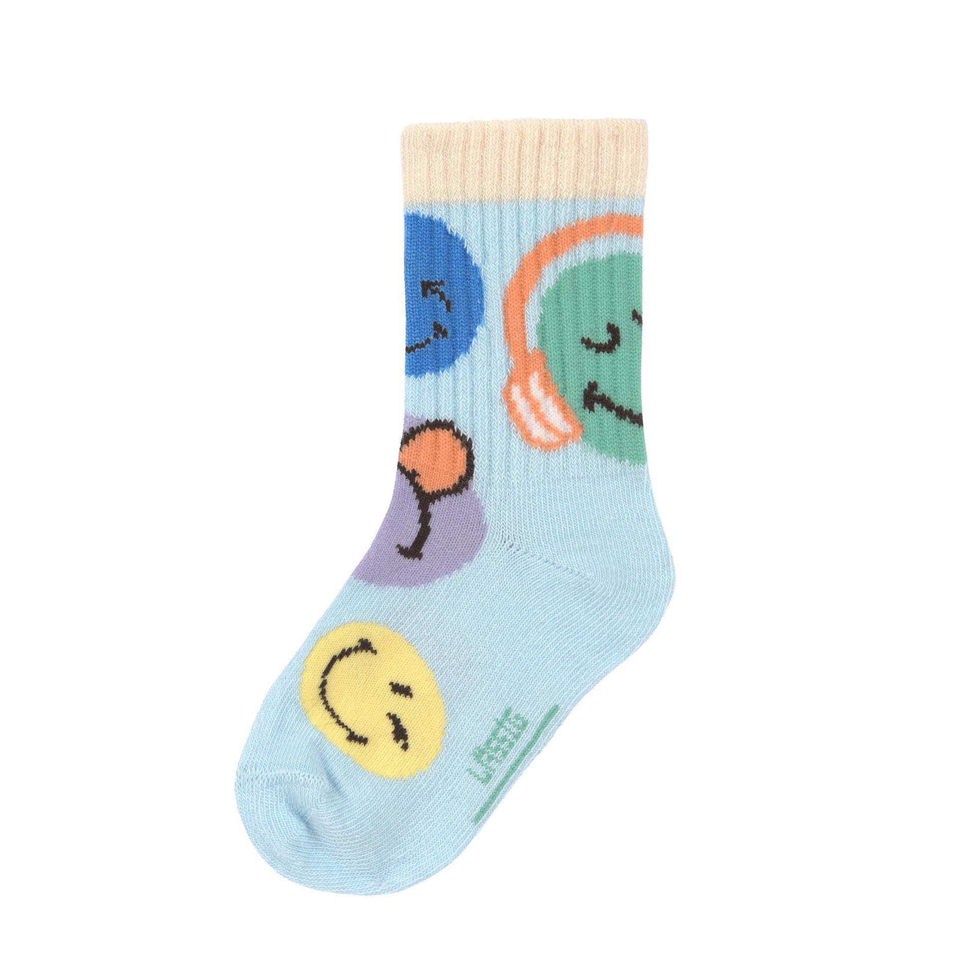 Children's socks set of 3 - SmileyWorld®, blue