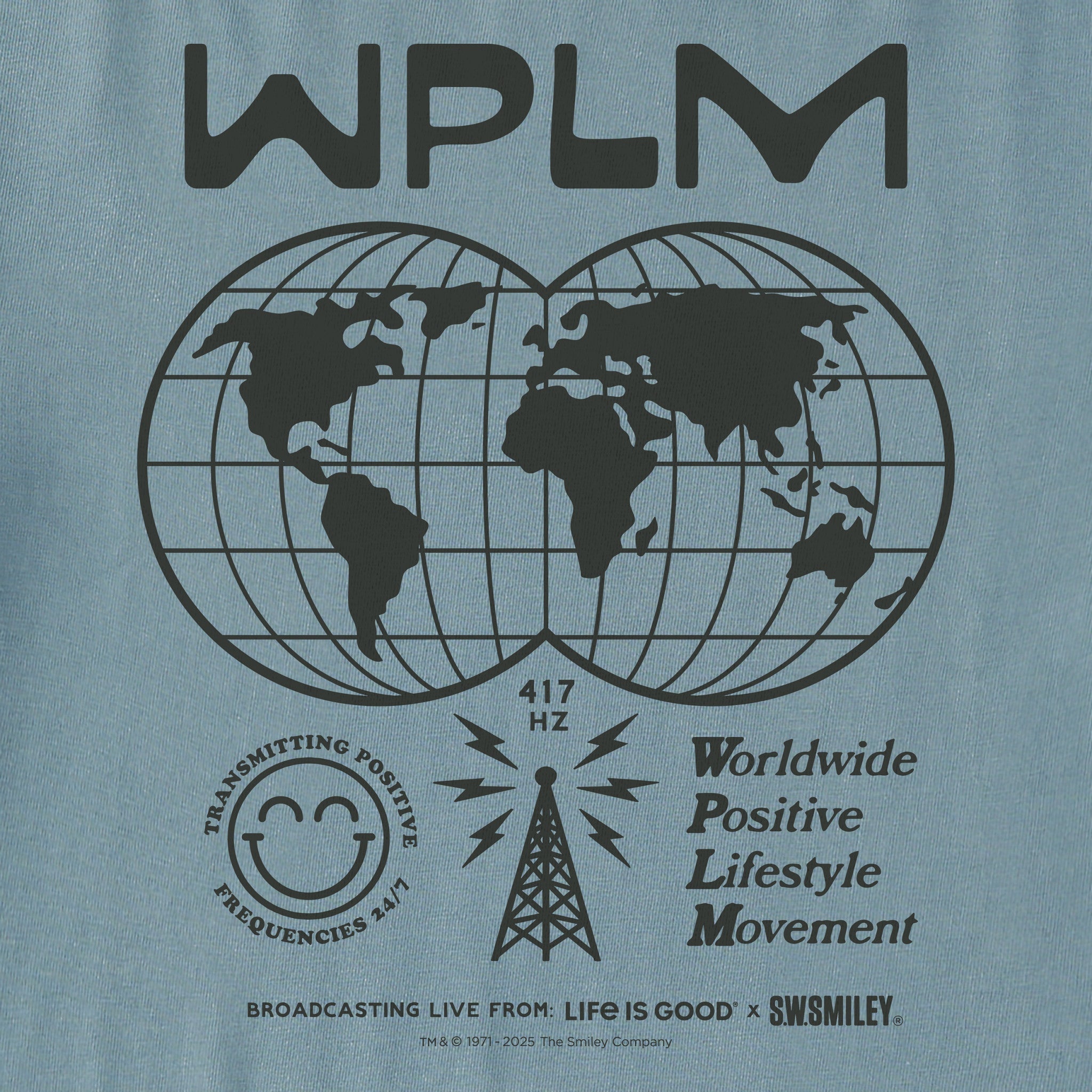LIG | S.W.Smiley WPLM Long Sleeve Crusher Tee