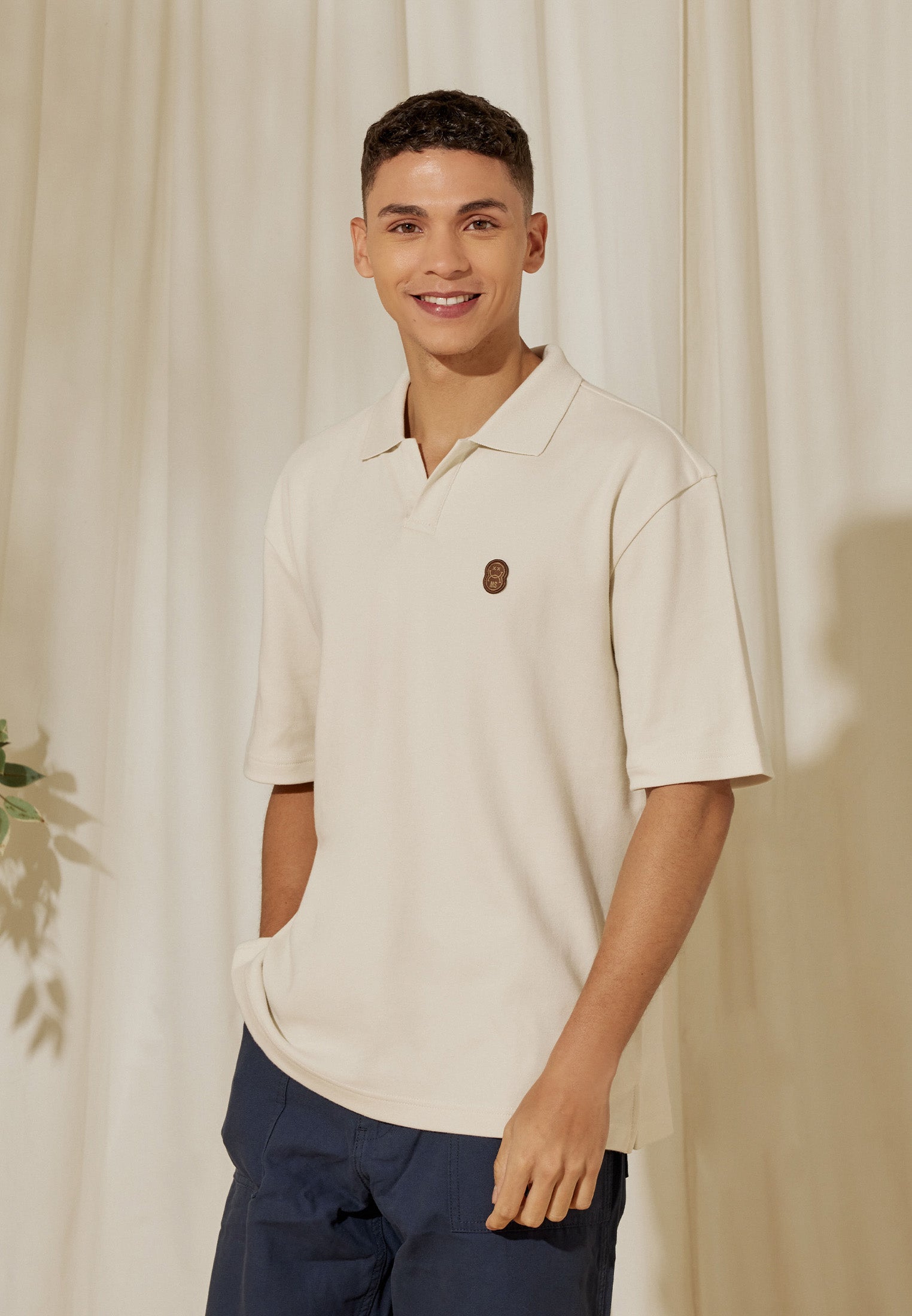 Osella x S.W Smiley Luca Polo Shirt