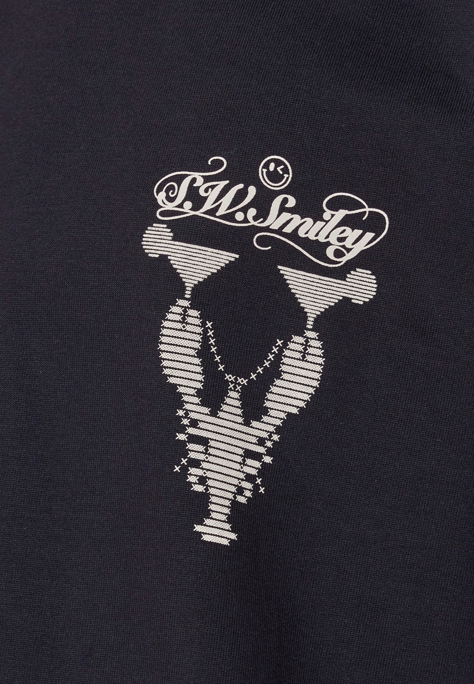 Osella x S.W Smiley Lobs T-shirt In Navy