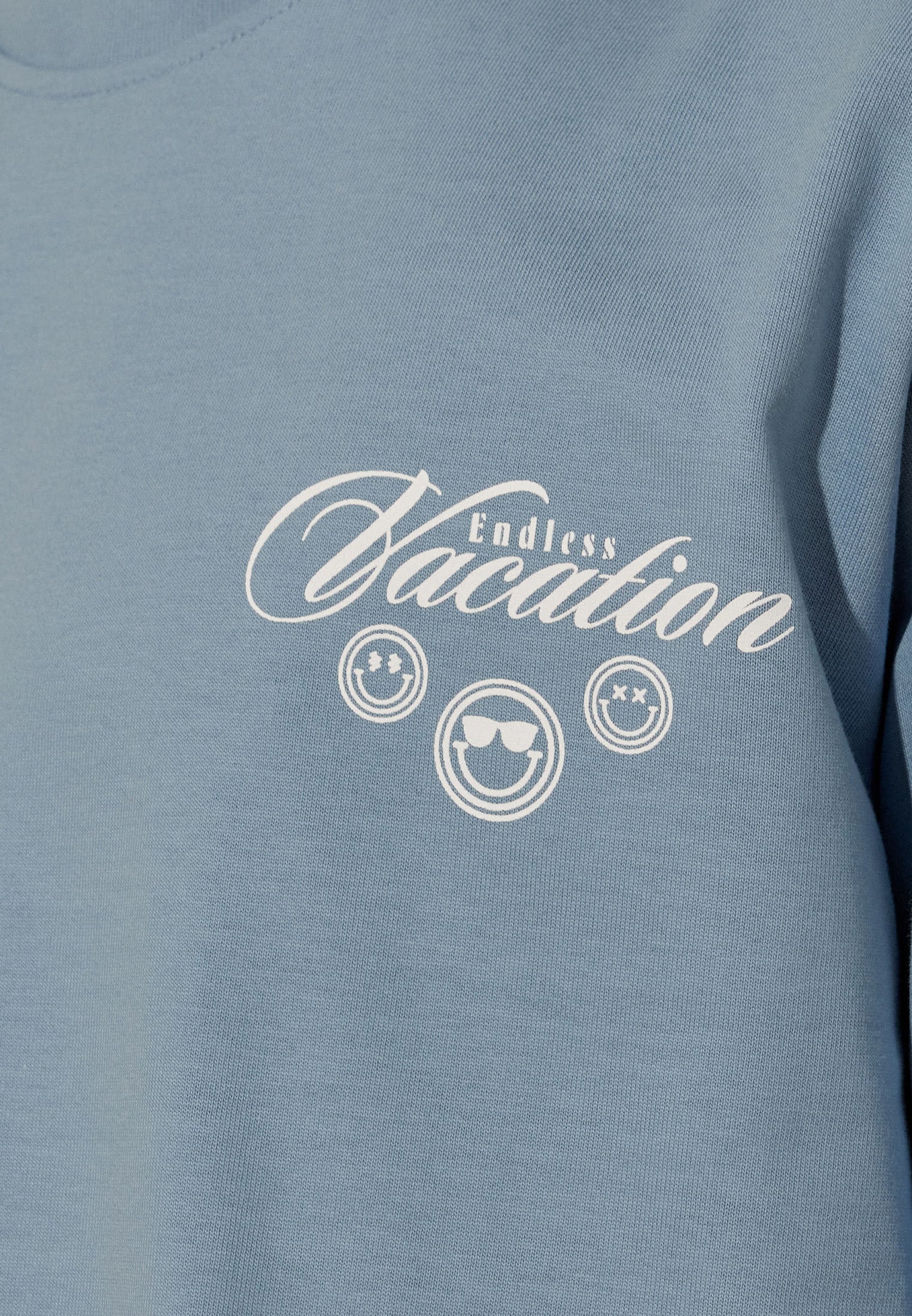 Osella x S.W Smiley Vacation T-shirt In Blue