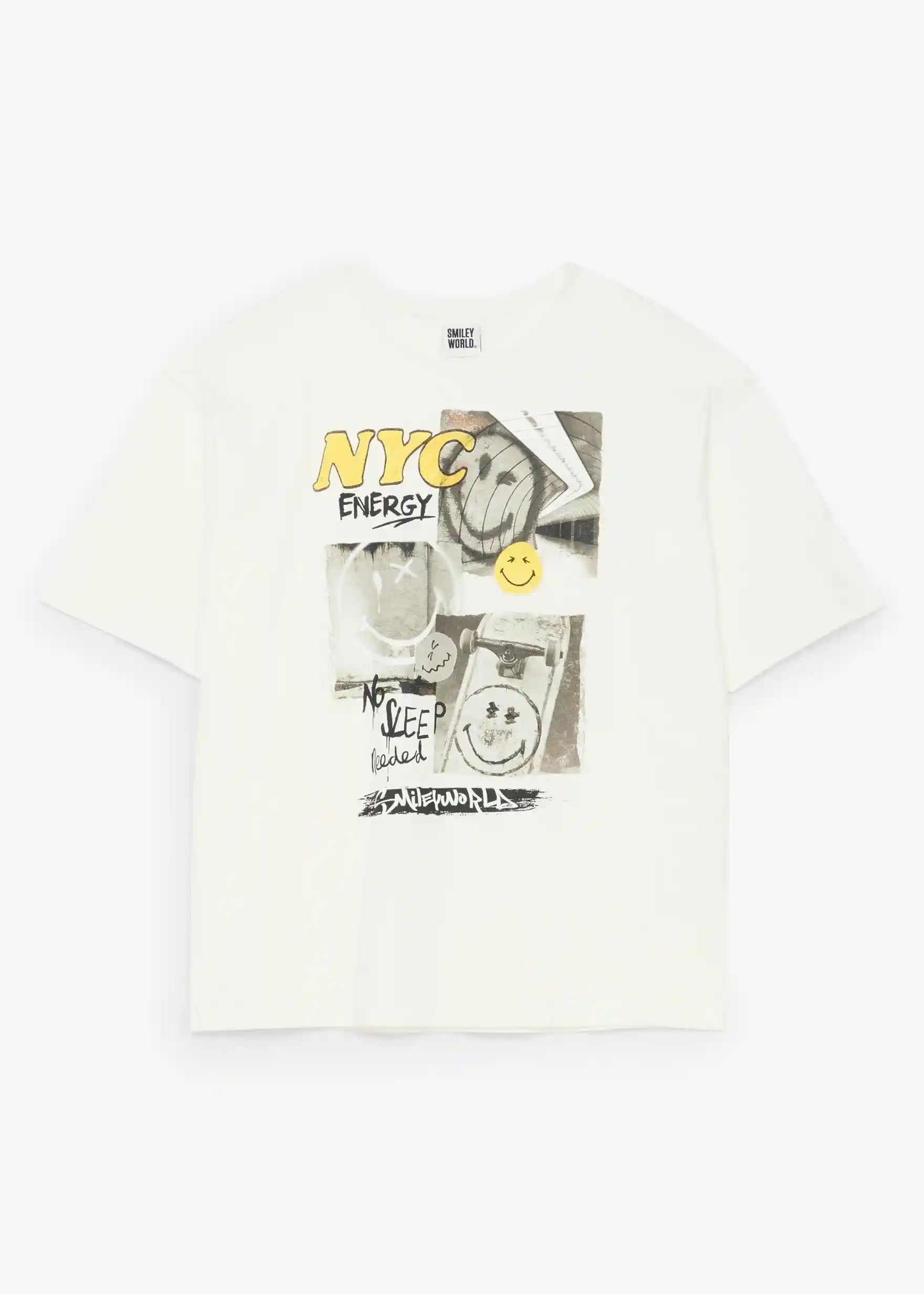 Smiley World T-shirt made of pure cotton in a loose fit