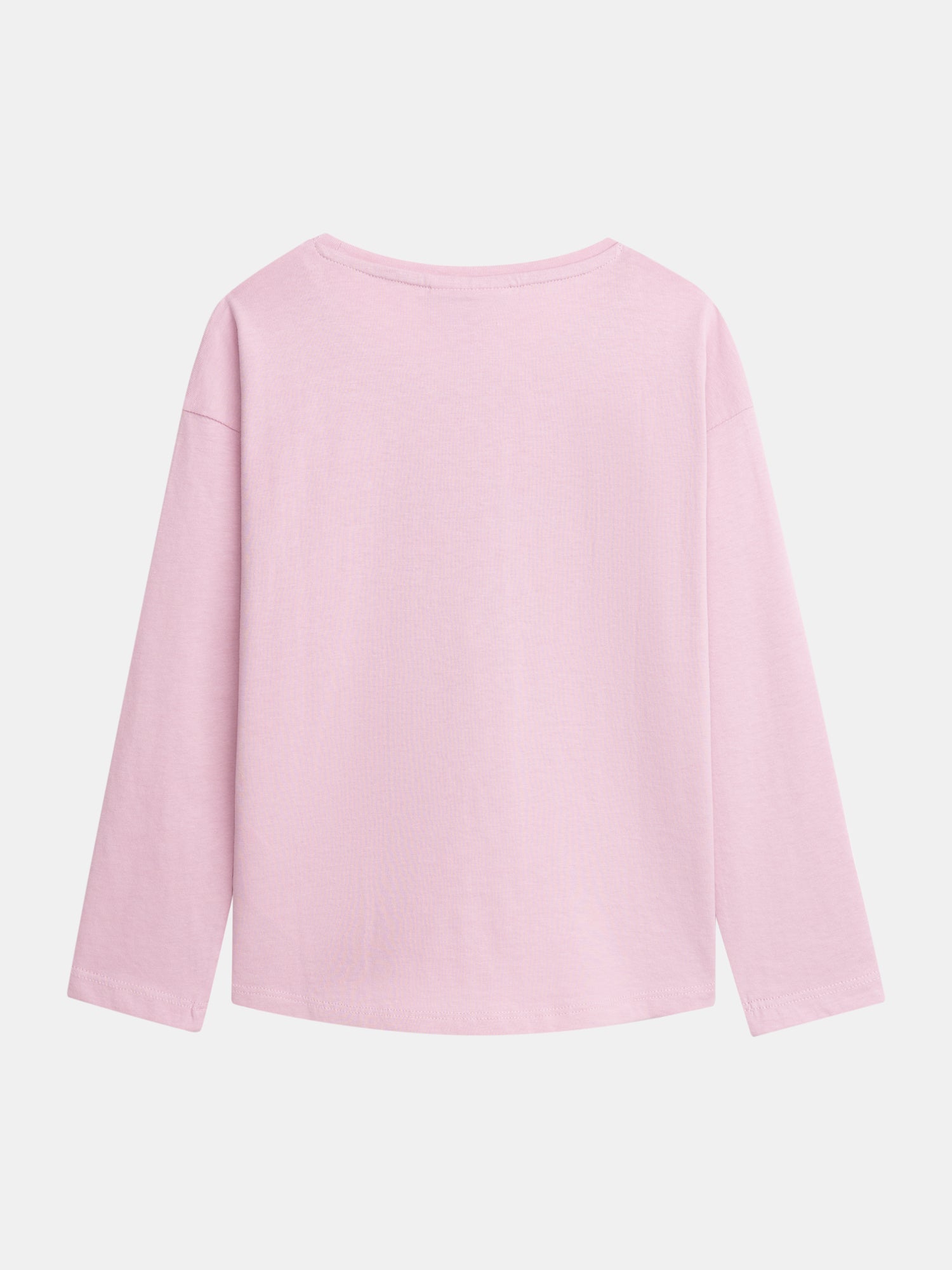 Long Sleeve Pink T-Shirt with SMILEYWORLD® Print for Girls