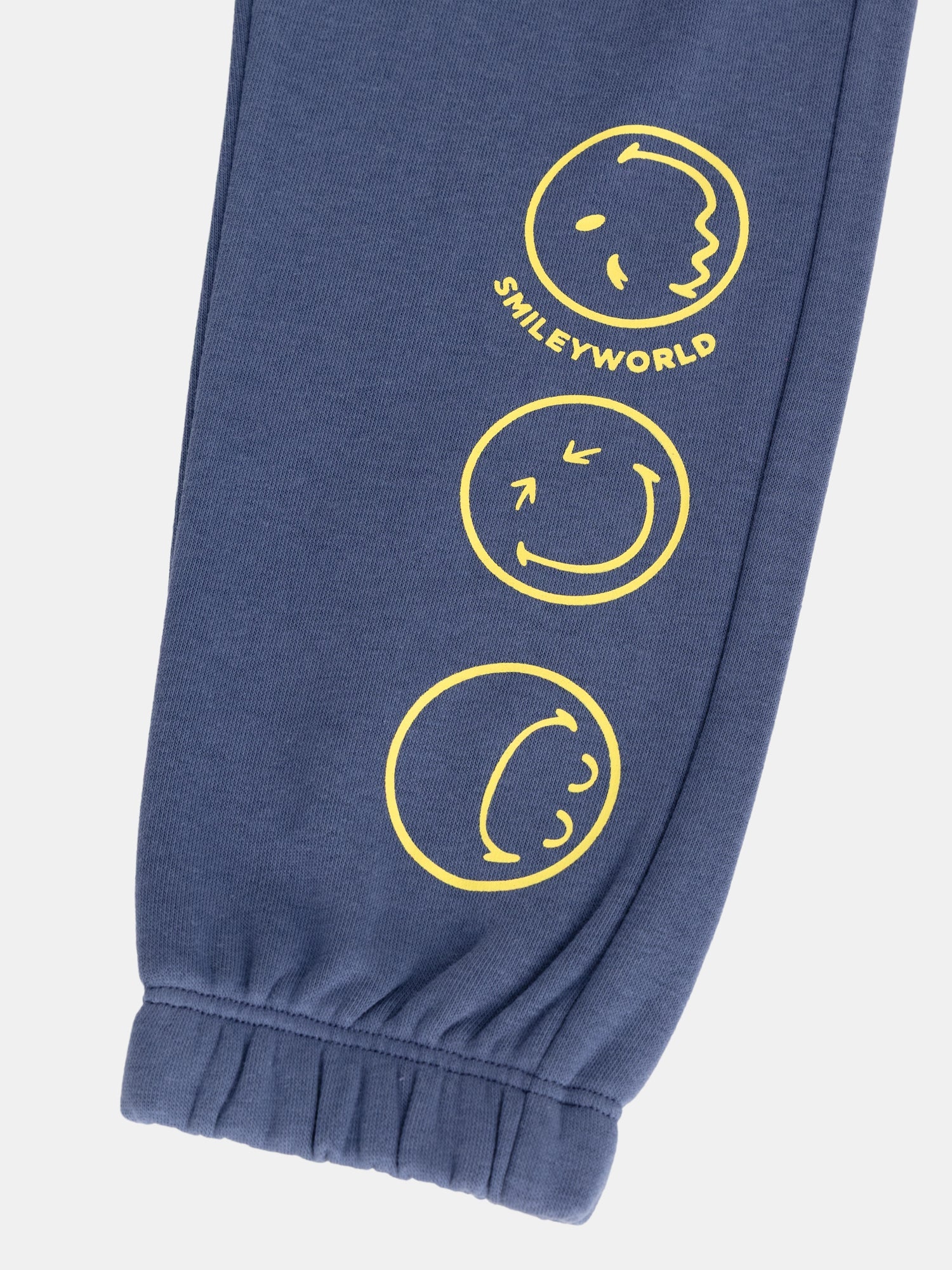 Blue Jogging with SMILEYWORLD® Print for Boys