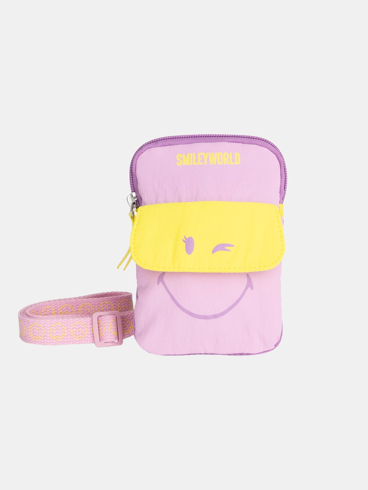 Bicolored bag with SMILEYWORLD® pattern