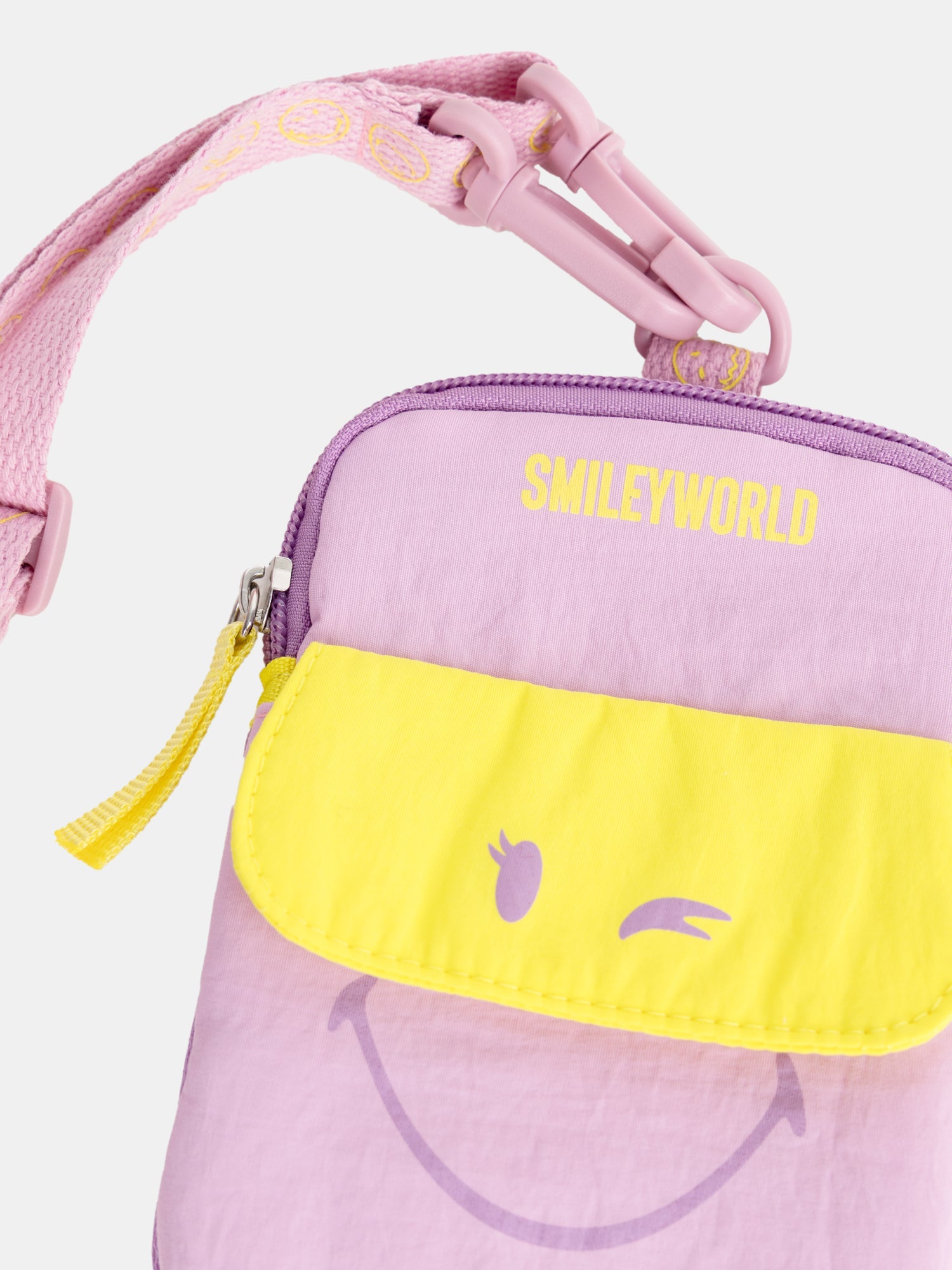 Bicolored bag with SMILEYWORLD® pattern