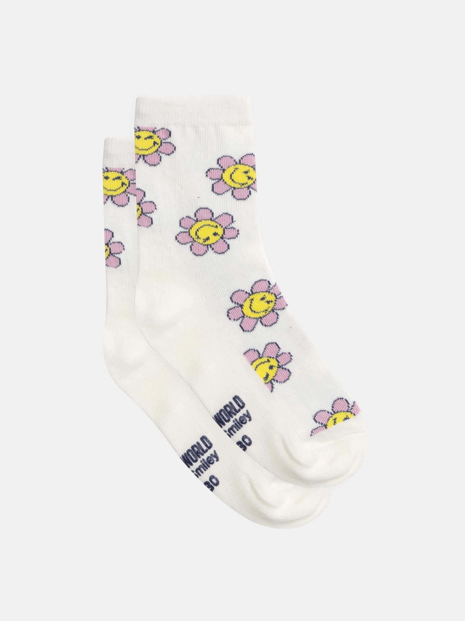 Off-White Flower Socks SMILEYWORLD®