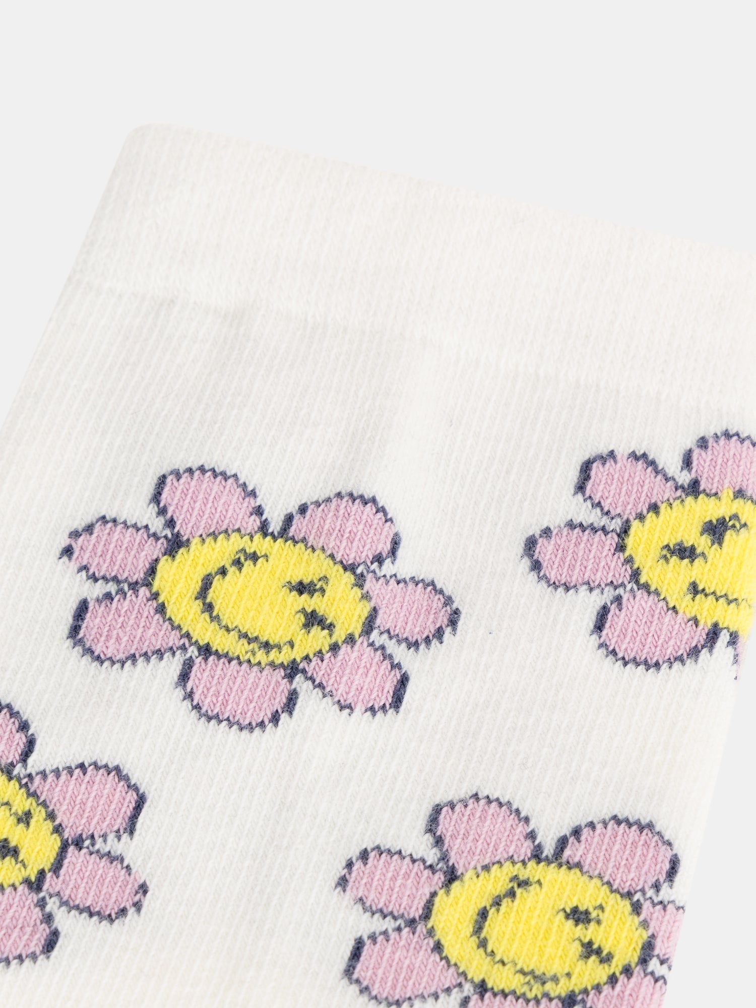 Off-White Flower Socks SMILEYWORLD®