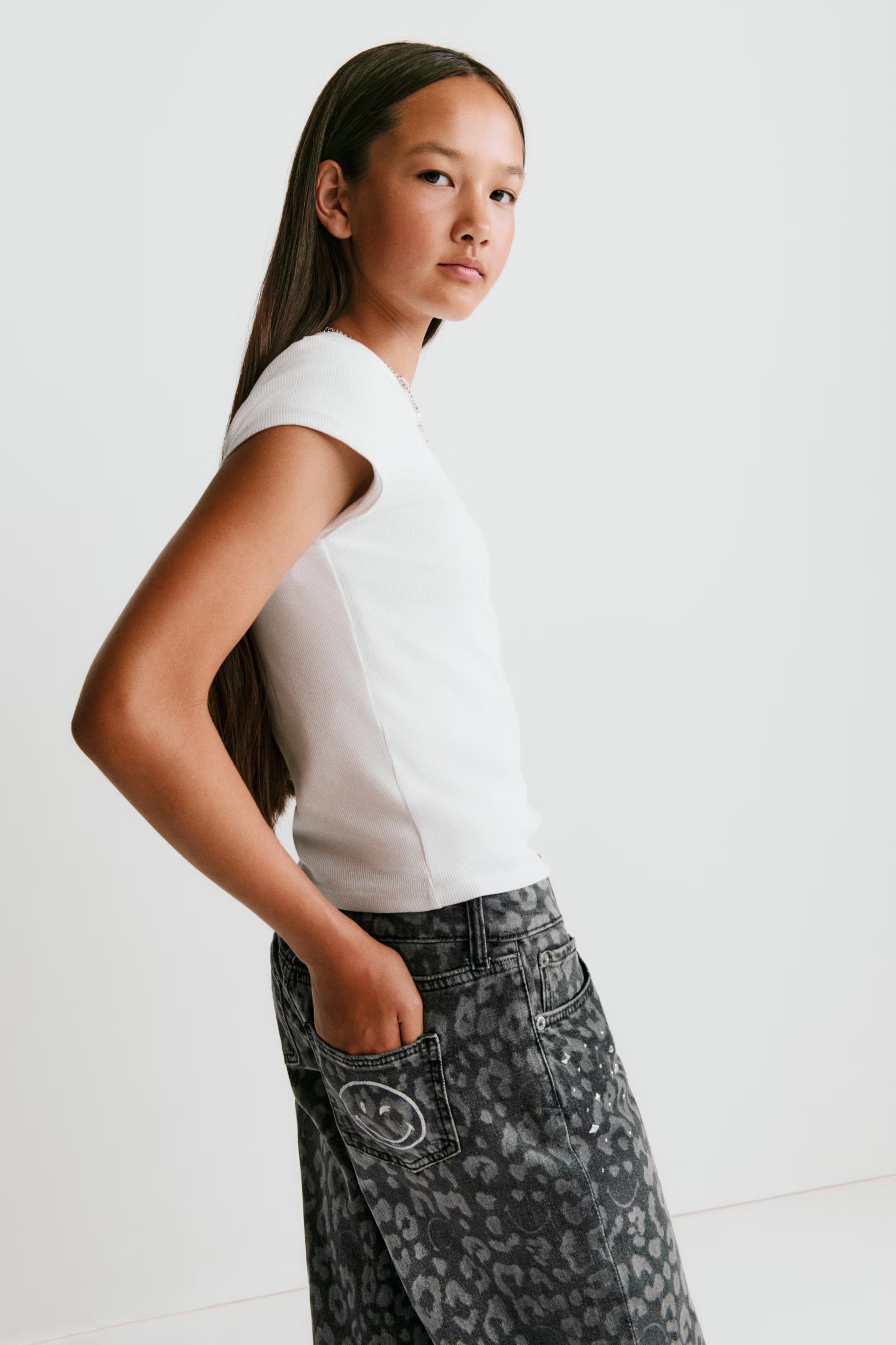 Wide Leg Low Jeans