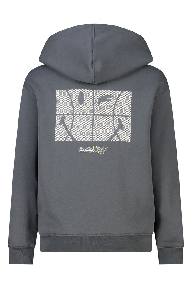 Relaxed fit Smileyworld® hoodie with embroidery
