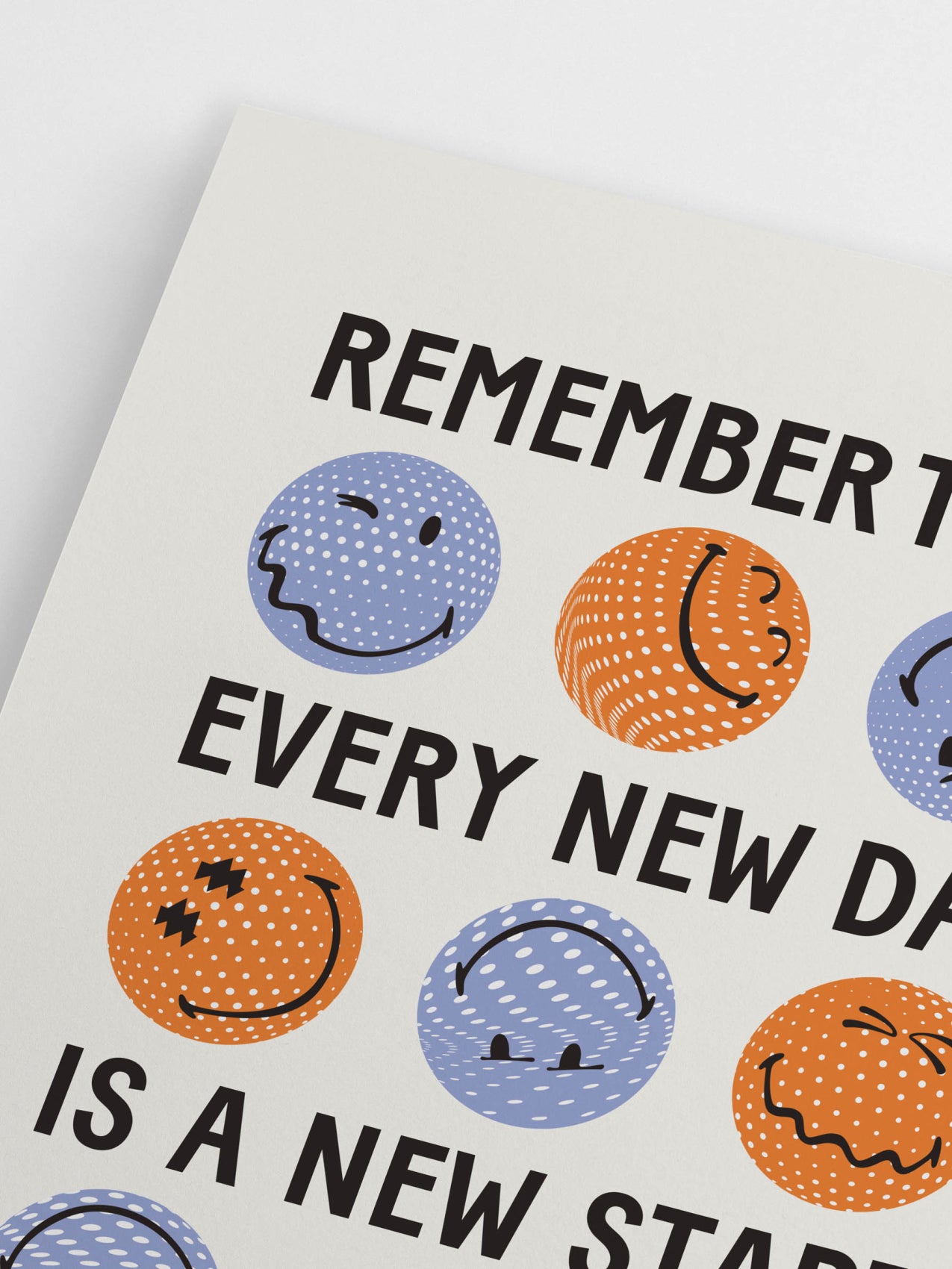 SmileyWorld® x Postery a New Start Poster