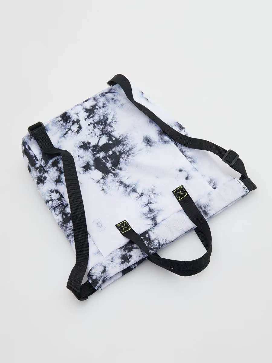 Smiley World Multicolored Backpack with Roll Closure