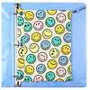 Yoobi SmileyWorld® Single Zip Binder Case, 1.0 EA