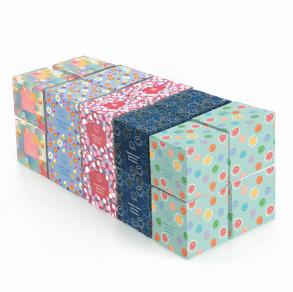 SmileyWorld® Ultra Soft Cube Tissues