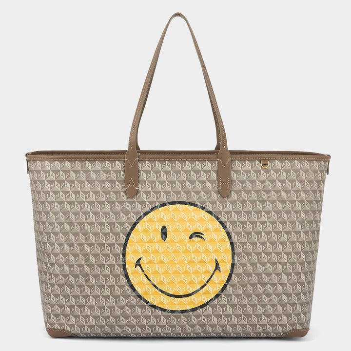 Anya hindmarch smiley tote bag hotsell