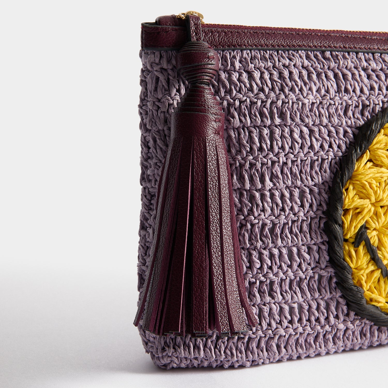 PreviousNext Raffia Wink Pochette