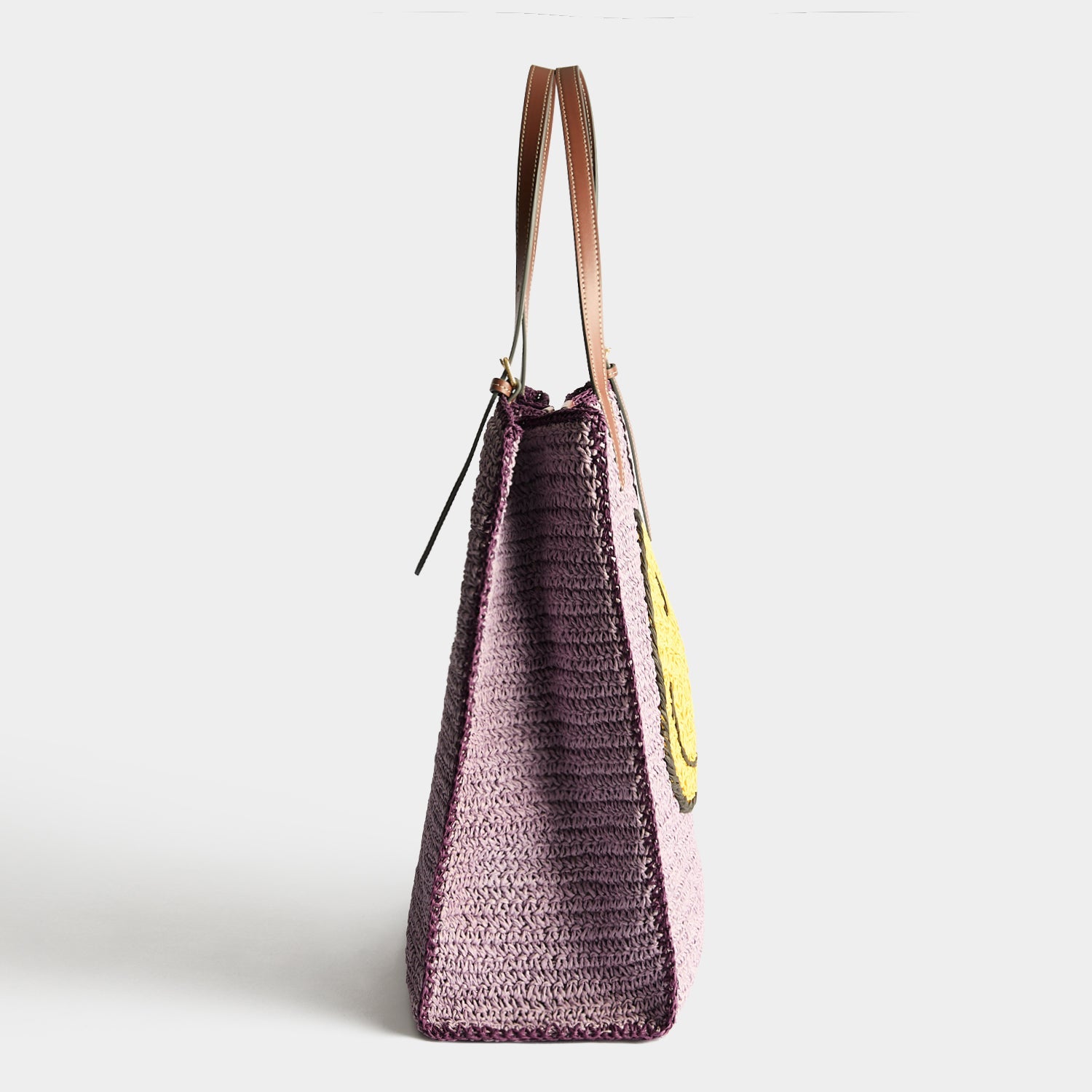 N/S Paper Raffia Wink Tote