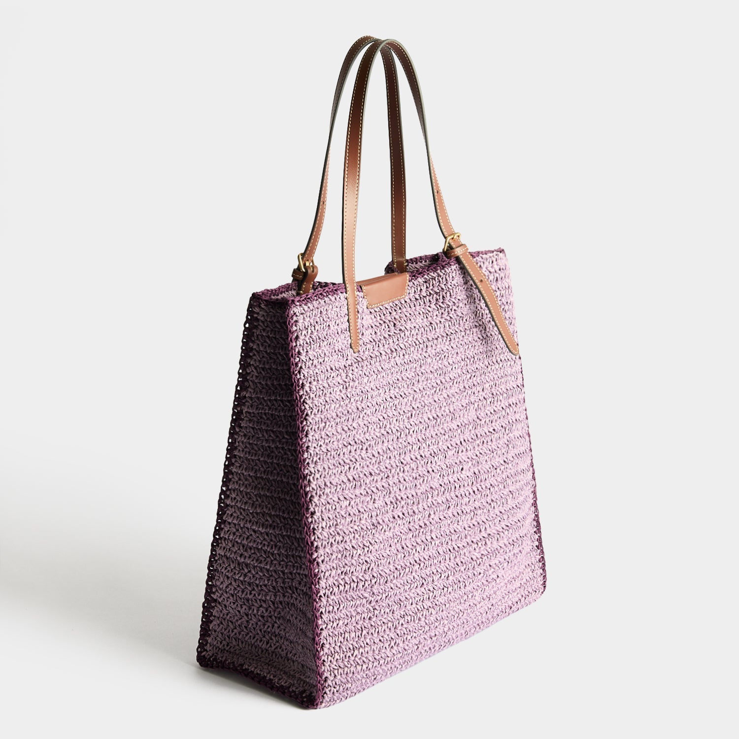 N/S Paper Raffia Wink Tote