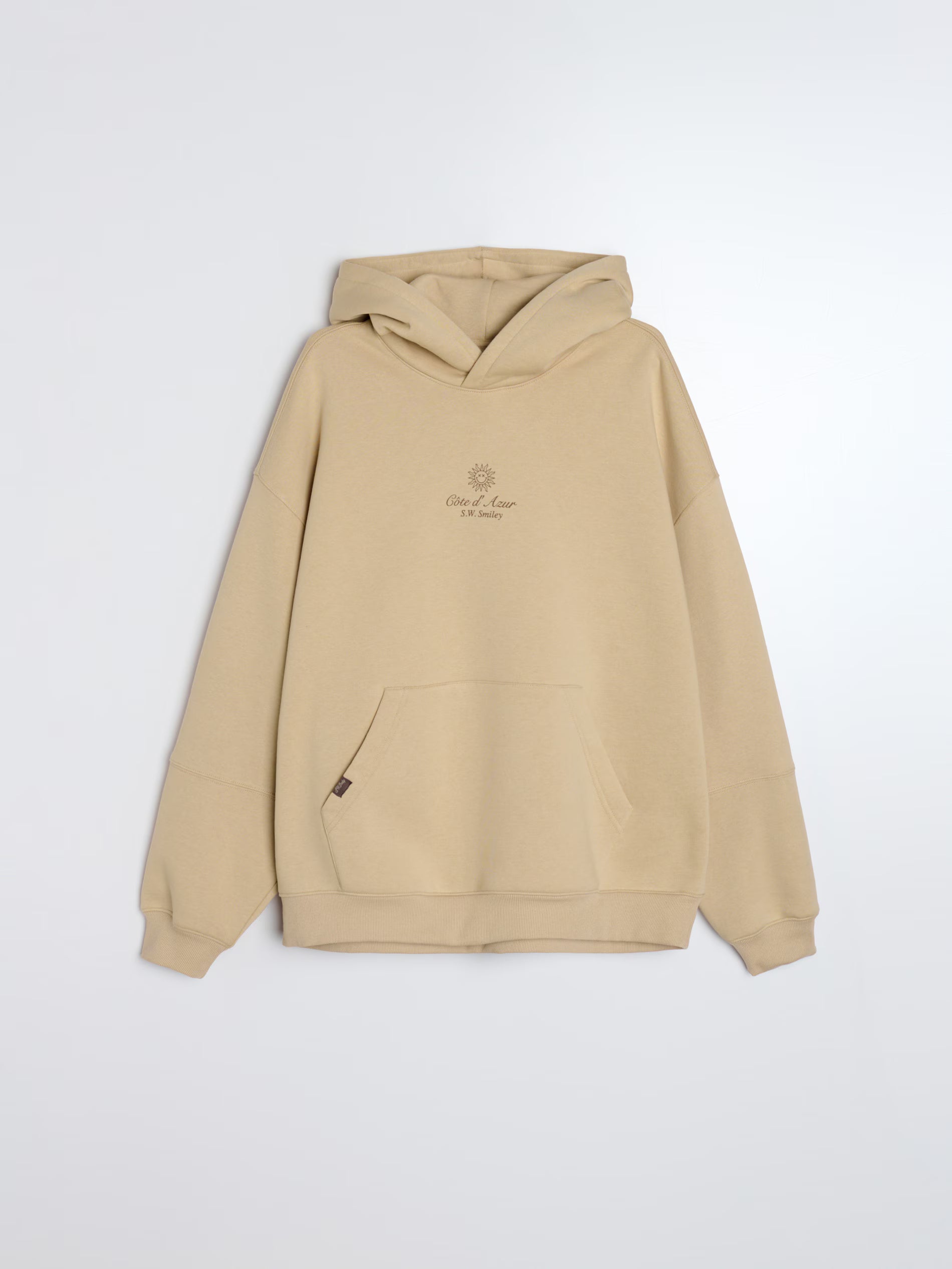 S.W.SMILEY print hoodie