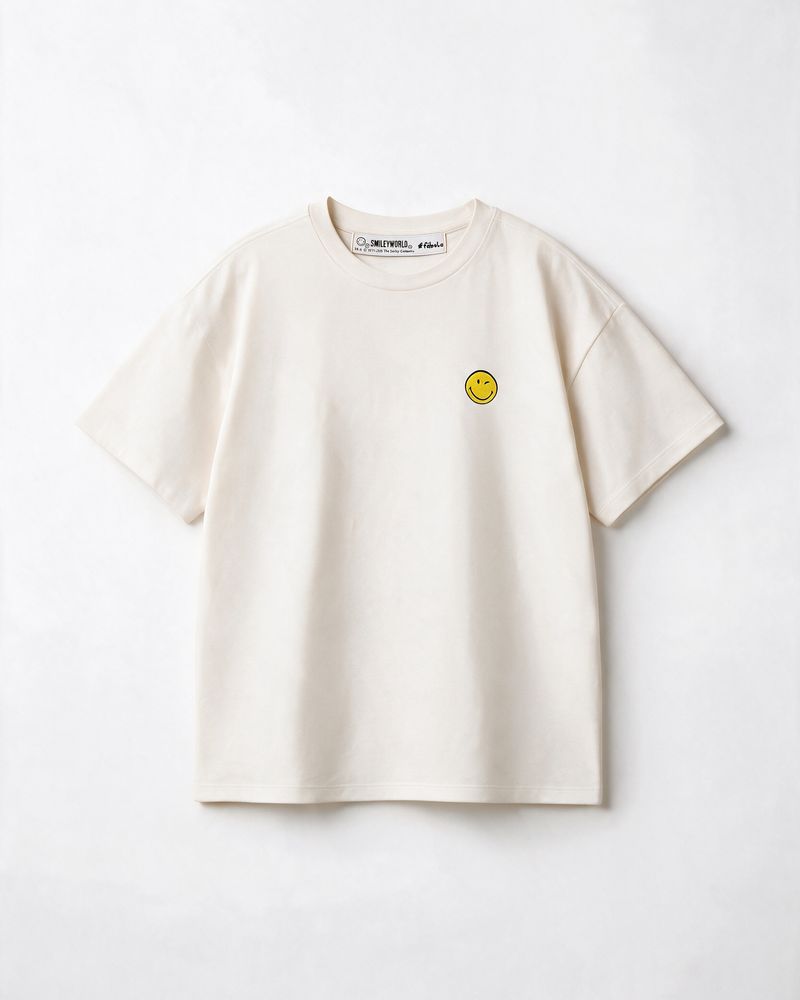 Oversized Silk Smileyworld® T-Shirt