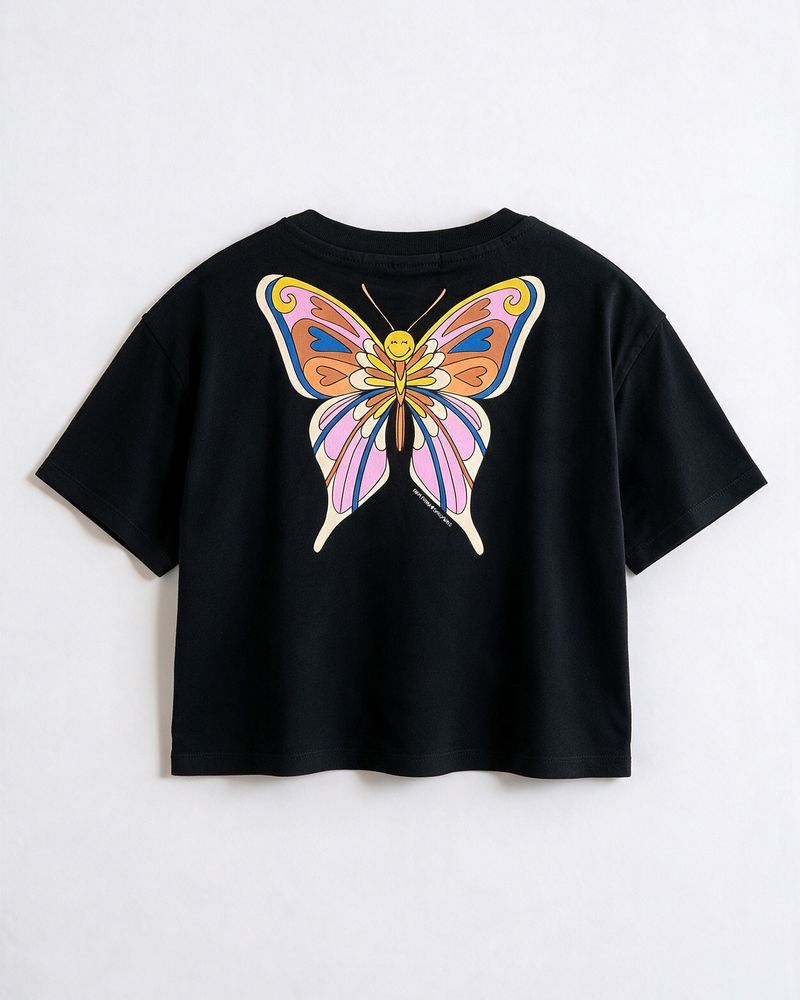 Smileyworld® Butterfly Silk T-Shirt