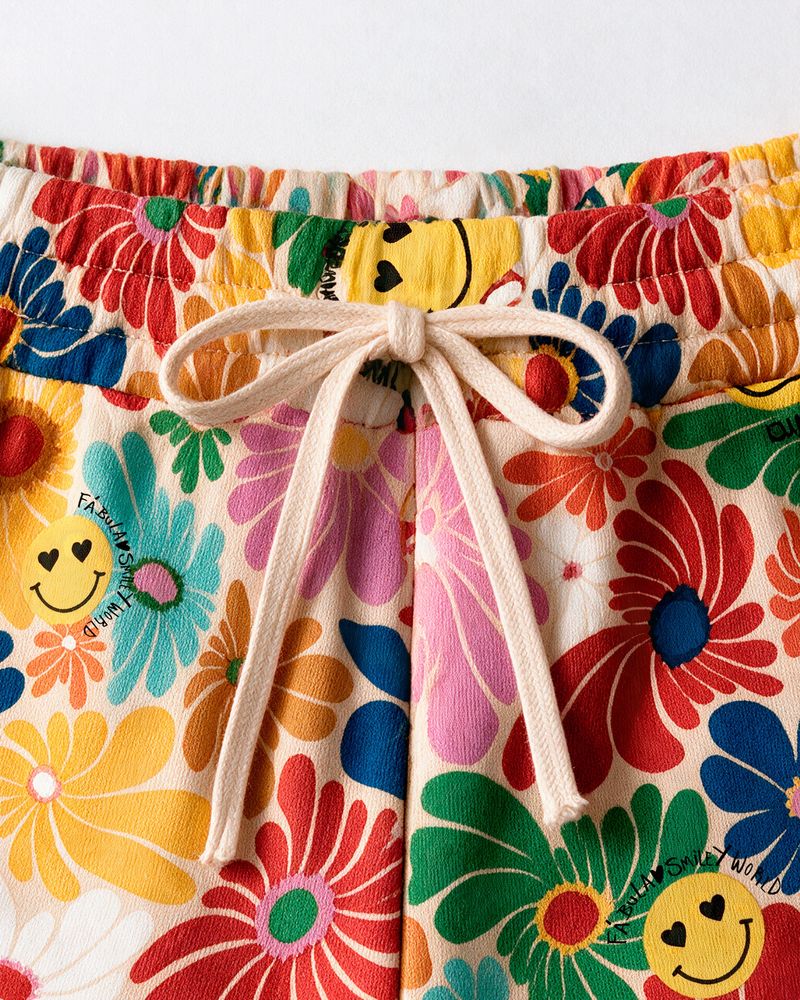Daisy Solar Maxi Sweat Shorts Smileyworld®