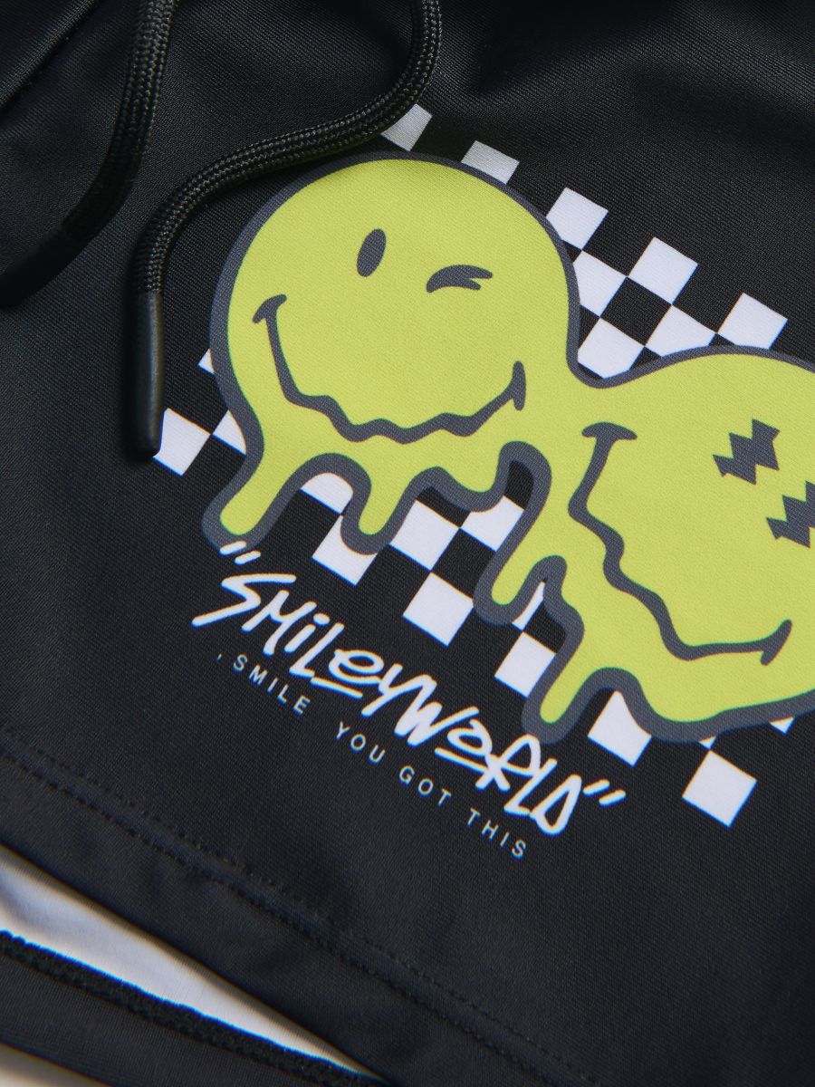 SmileyWorld® swim shorts