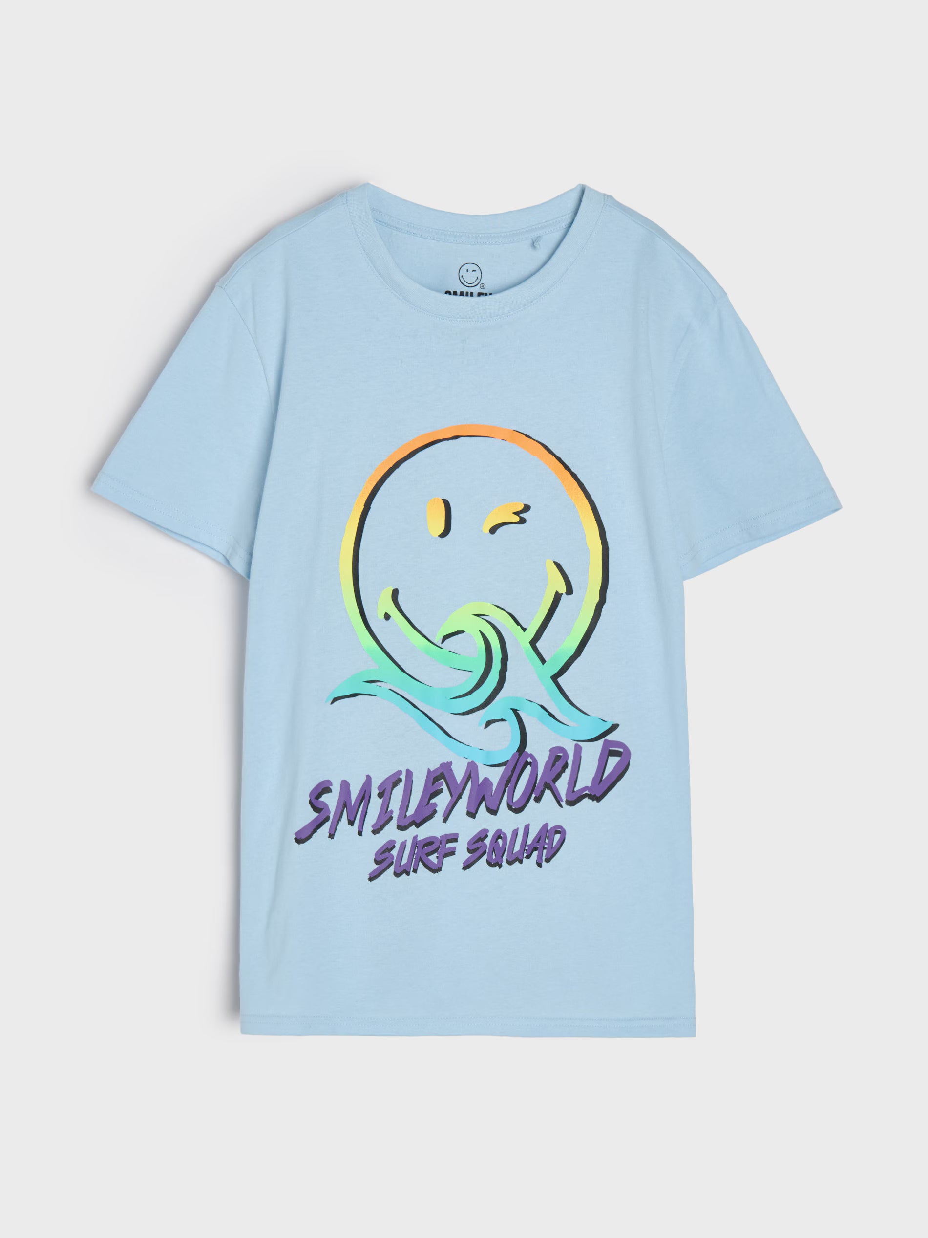 Cotton T-shirt with SmileyWorld print