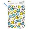 Yoobi SmileyWorld® Single Zip Binder Case, 1.0 EA