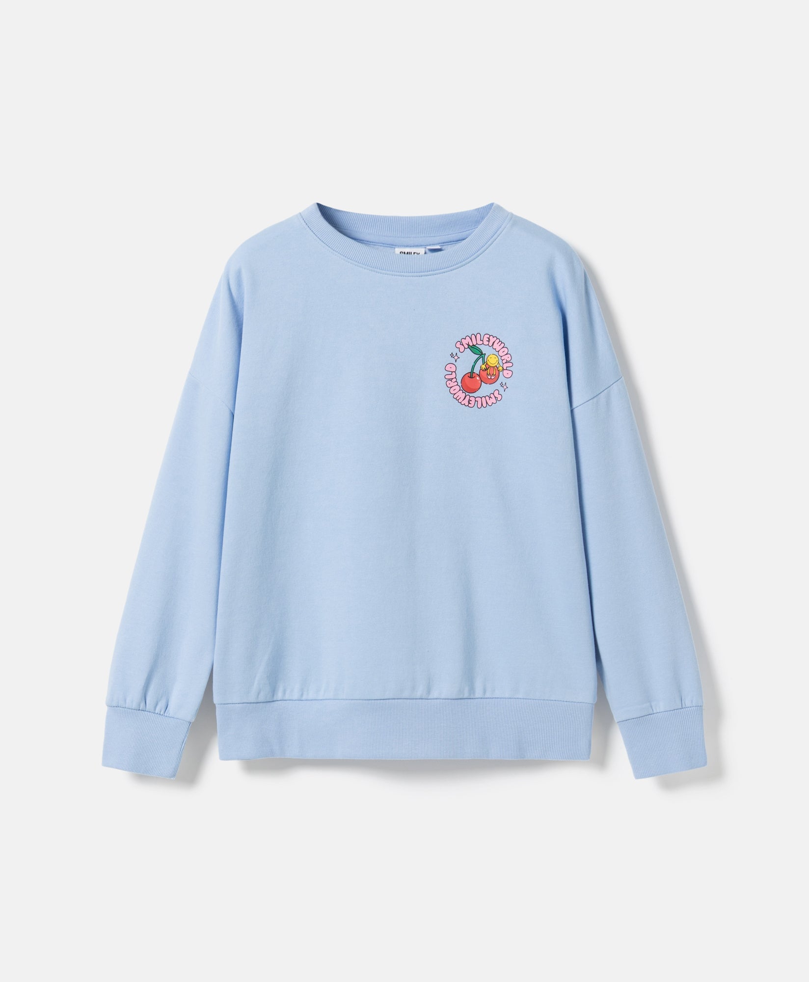 Girls' SmileyWorld® crew-neck sweatshirt